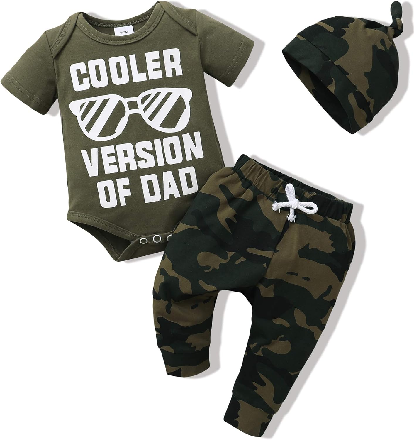 NZRVAWS Newborn Baby Boy Clothes Outfits Letter Prined Romper Pants Set Baby Boy...
