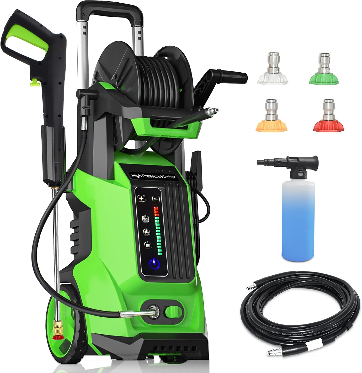 Electric Pressure Washer 4800 PSI 3.2 GPM Electric Power Washer with Touch Scree...