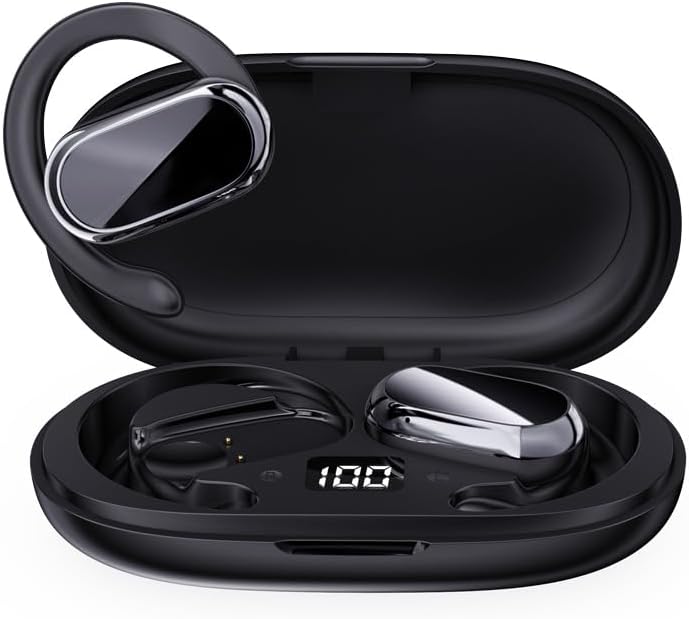 Open Ear Headphones,360-Degree Panoramic Sound, DT4.0 Without Sound Loss,Air Con...