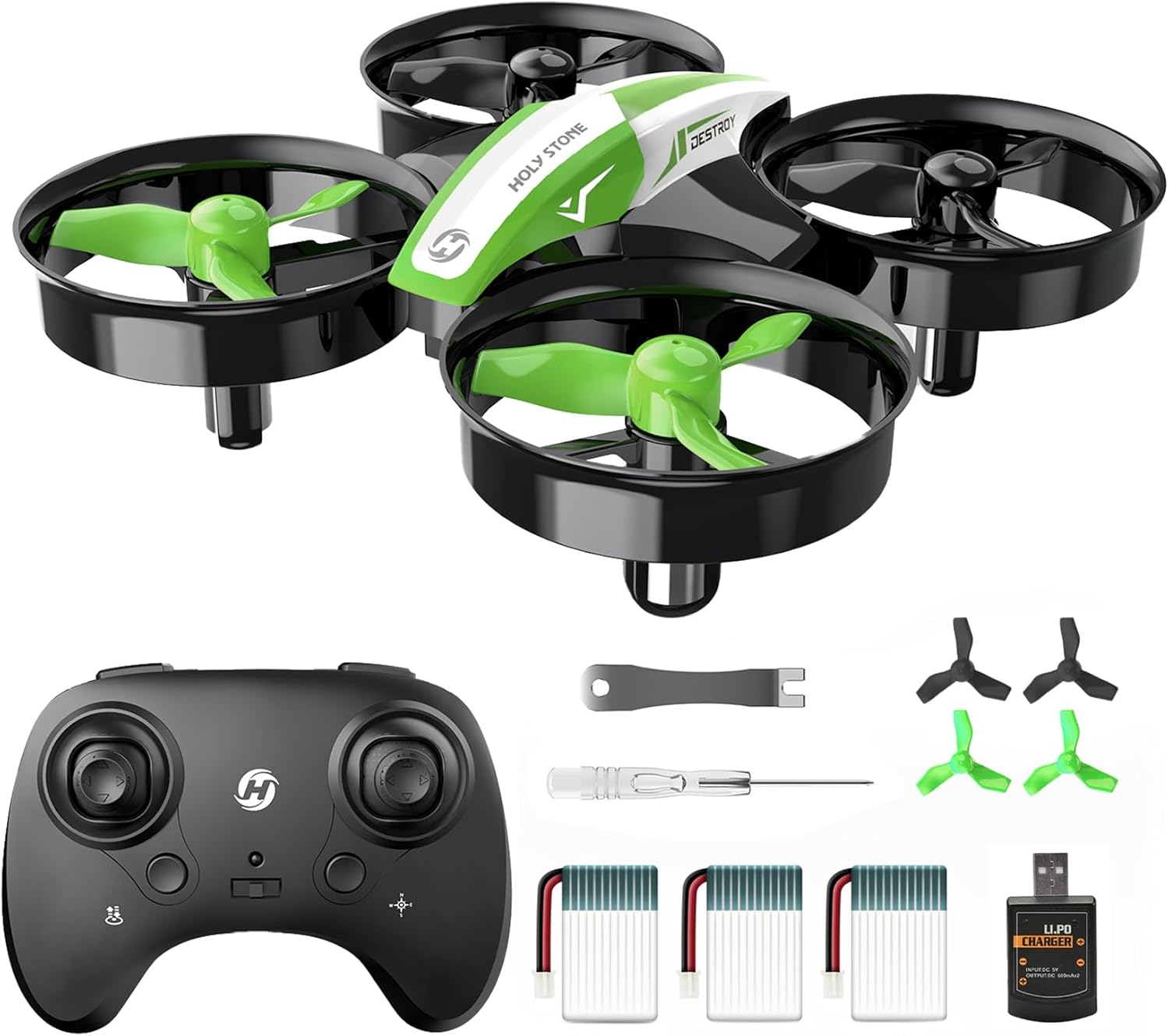 Holy Stone Mini Drone for Kids and Beginners, Indoor Outdoor Quadcopter Plane fo...