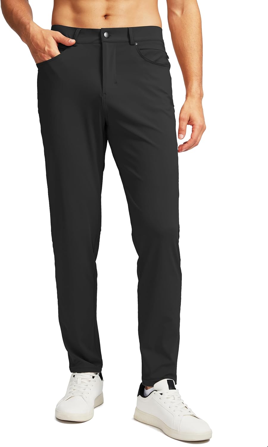 G Gradual Men's Pants, Special Stretch Golf Pants with 6 Pockets, Innovative Sli...