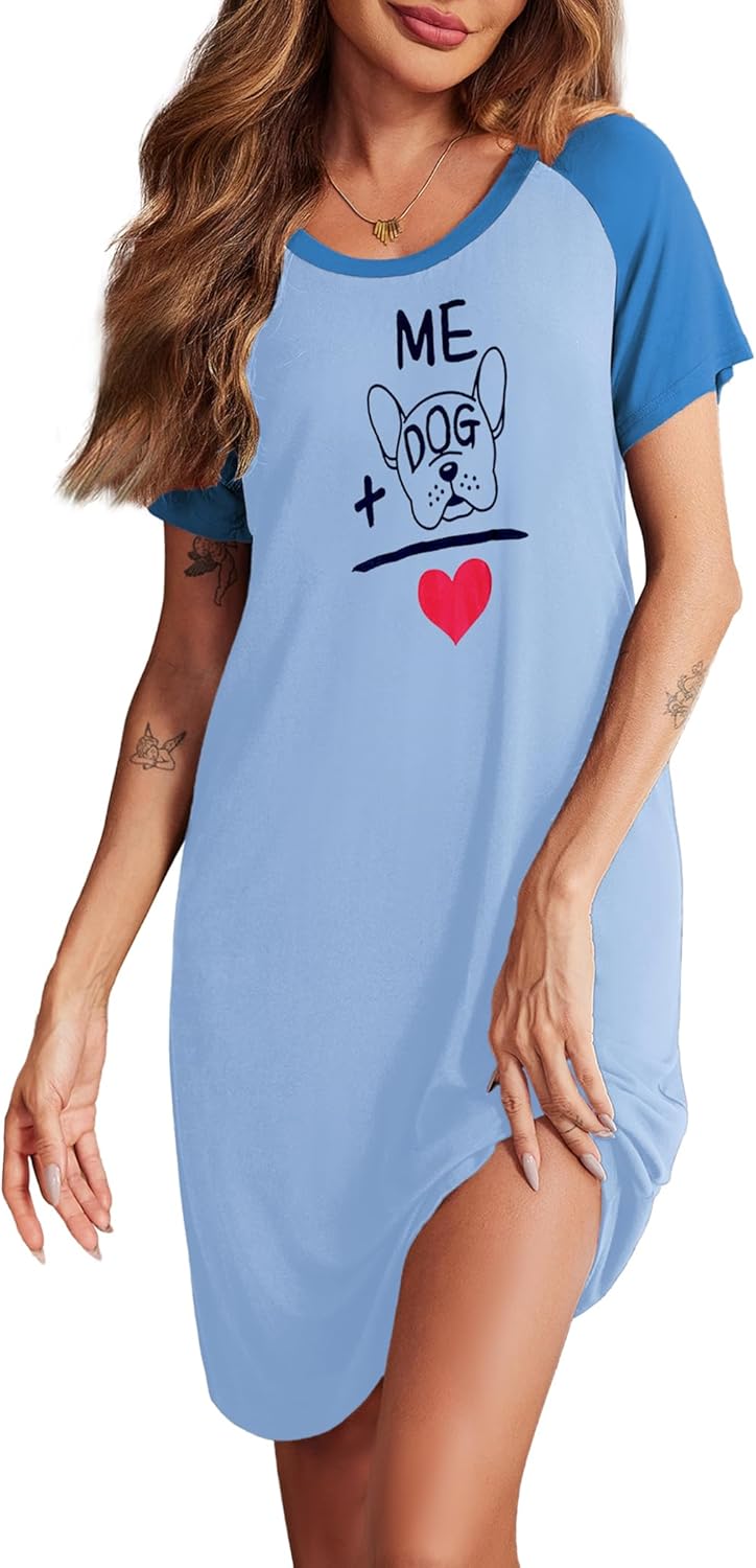 Ekouaer Nightgown, Special Women's Night Dress for Comfortable Sleep, Innovative...