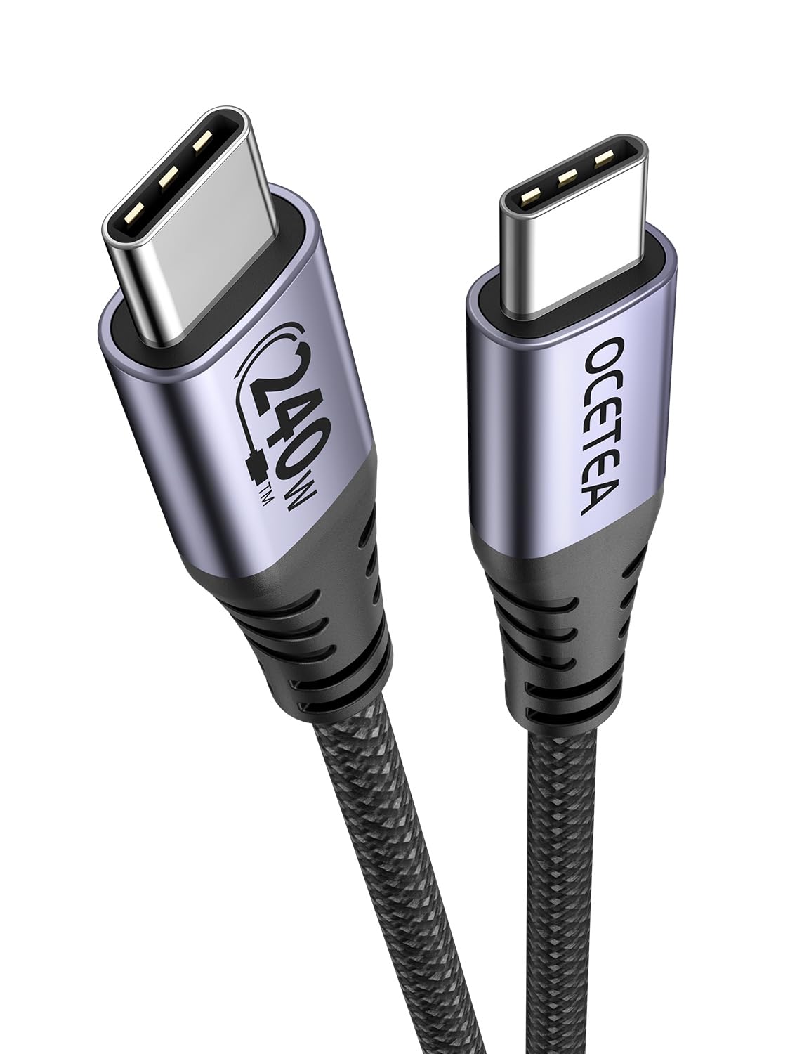 Ocetea 240W USB C to USB C Charger Cable, PD3.1 USBC to USBC Type C Charger Cabl...