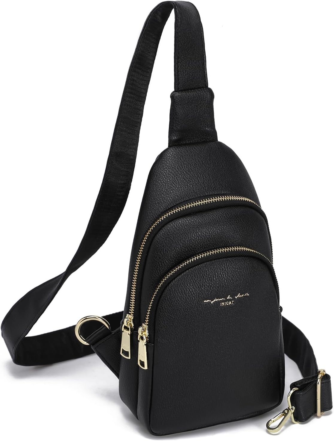 AOCINA INICAT Small Sling Bag Crossbody Vegan Leather Fanny Packs for Women Fash...