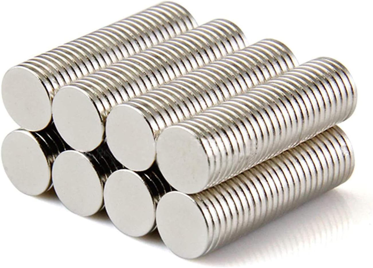 Yizhet 50 Pcs Neodymium Strong Magnets Cylinder Neodymium Magnet 8mm dia x 1mm t...