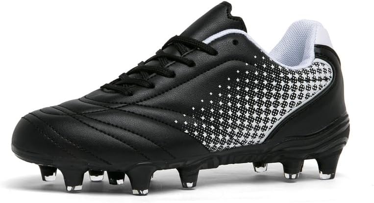 LIZRHA Soccer Shoes for Boys Girls Soccer Cleats Boys Girls Kids Athletic Outdoo...