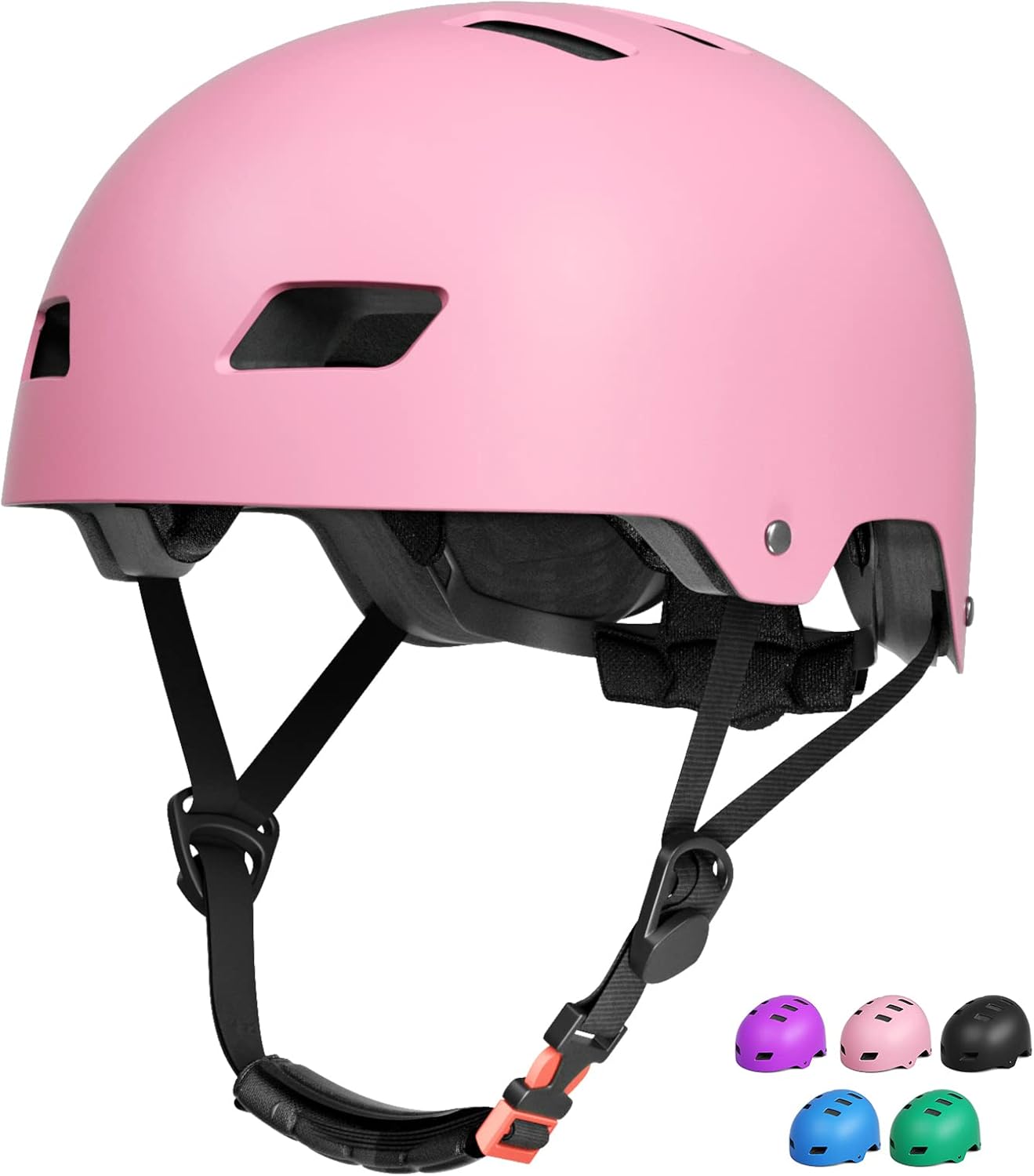 FAYDUDU Kids Bike Helmet Toddler Helmet for 3-13 Years Old Boys Girls Adjustable...