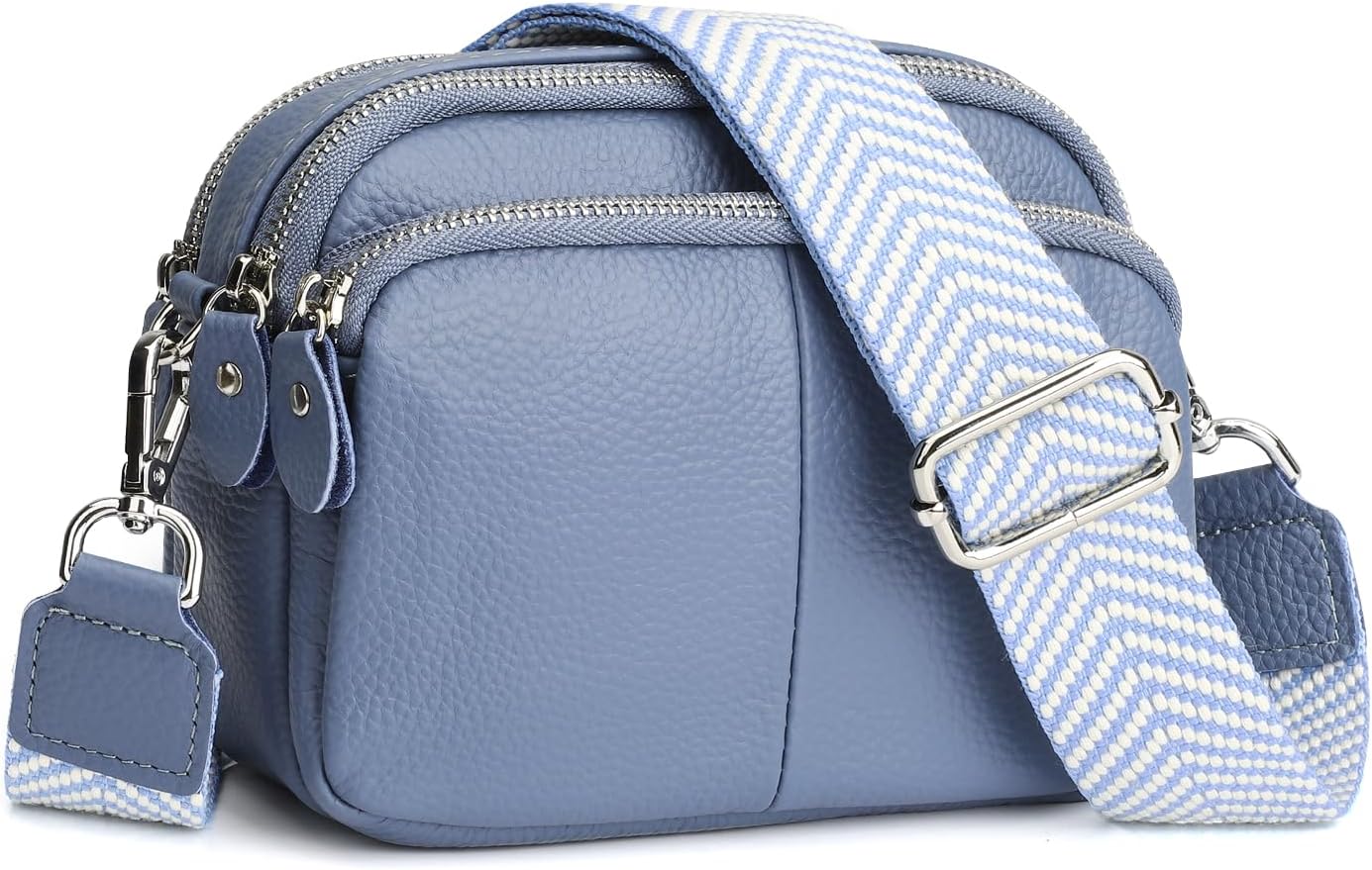 befen Ladies Shoulder Bag Real Leather Handbag Small Camera Crossover Bag for Wo...