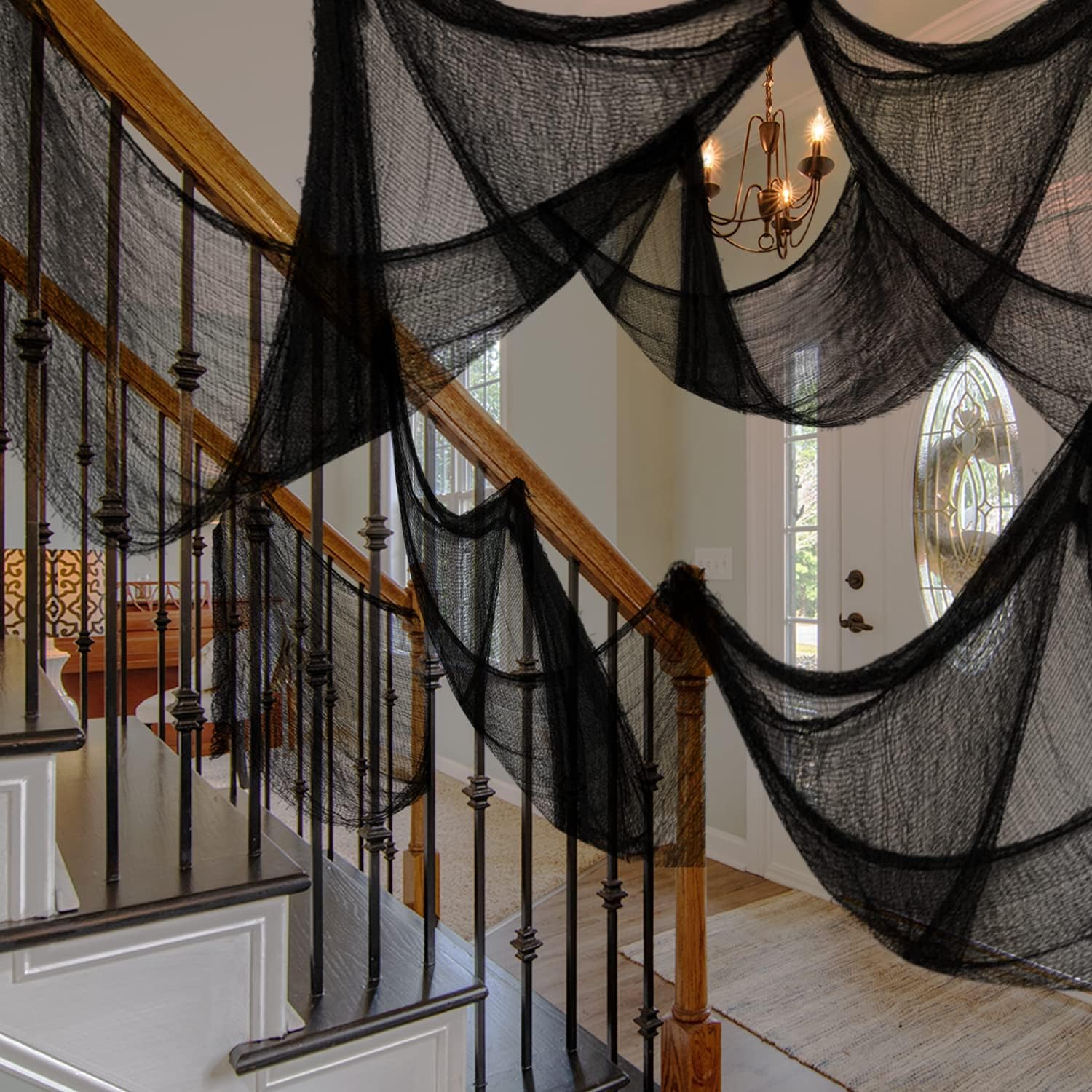 Halloween Creepy Cloth, Special Spooky Halloween Decorations for Indoor Outdoor,...
