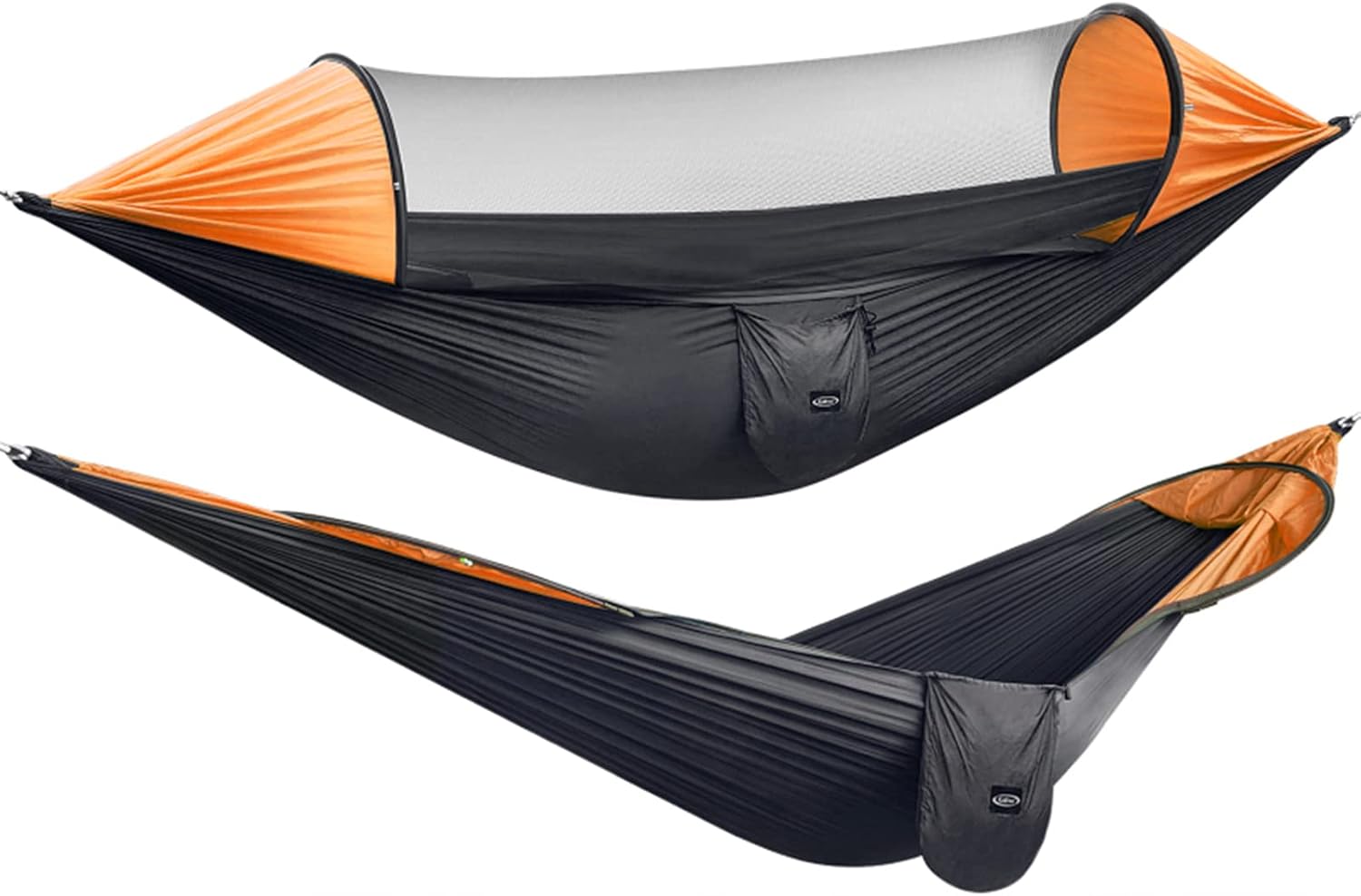 G4Free Large Camping Hammock with Mosquito Net 2 Person Pop-up Parachute Lightwe...