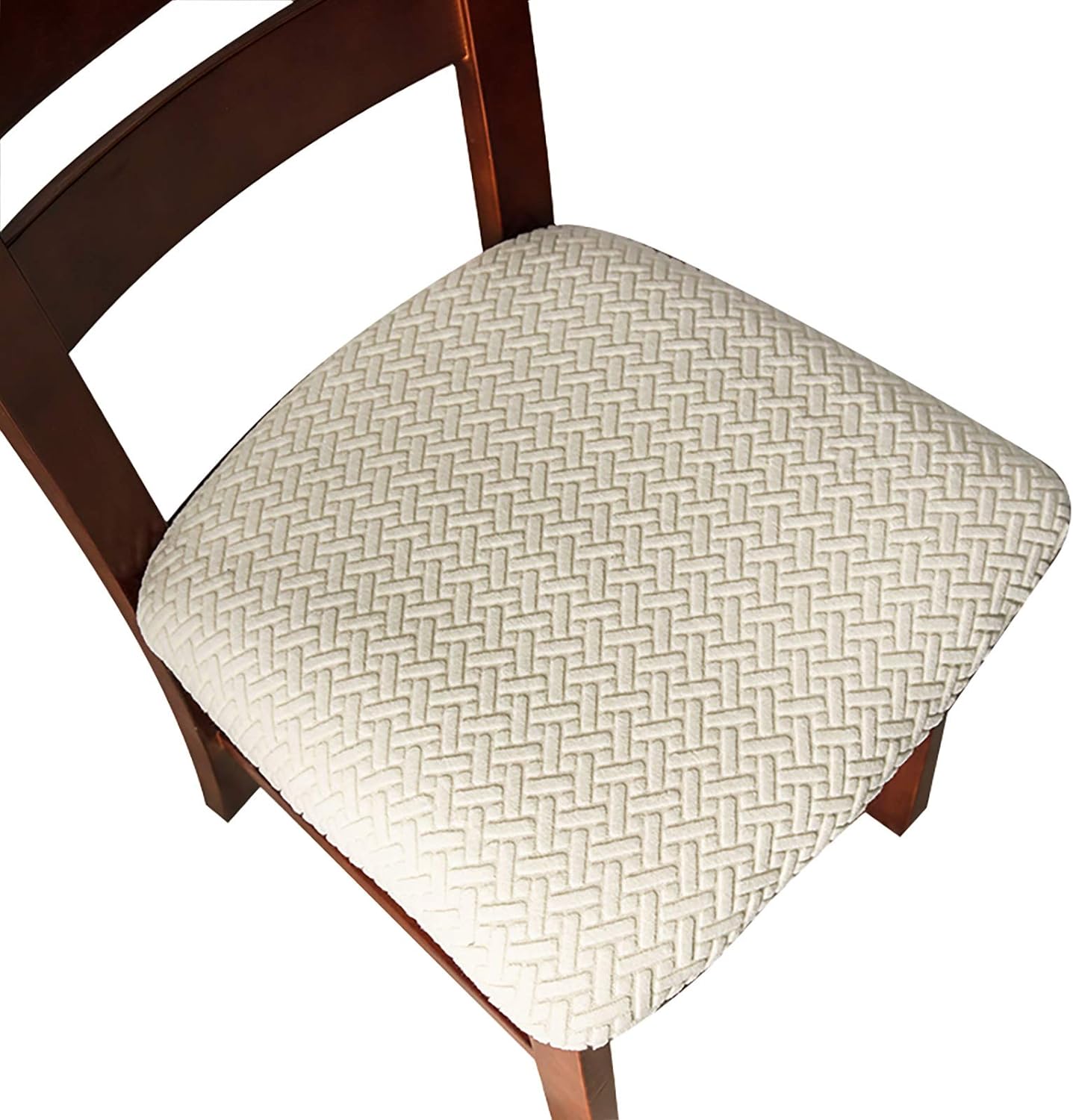 Genina Seat Covers for Dining Room Chair Seat Slipcovers Kitchen Chair Covers (B...