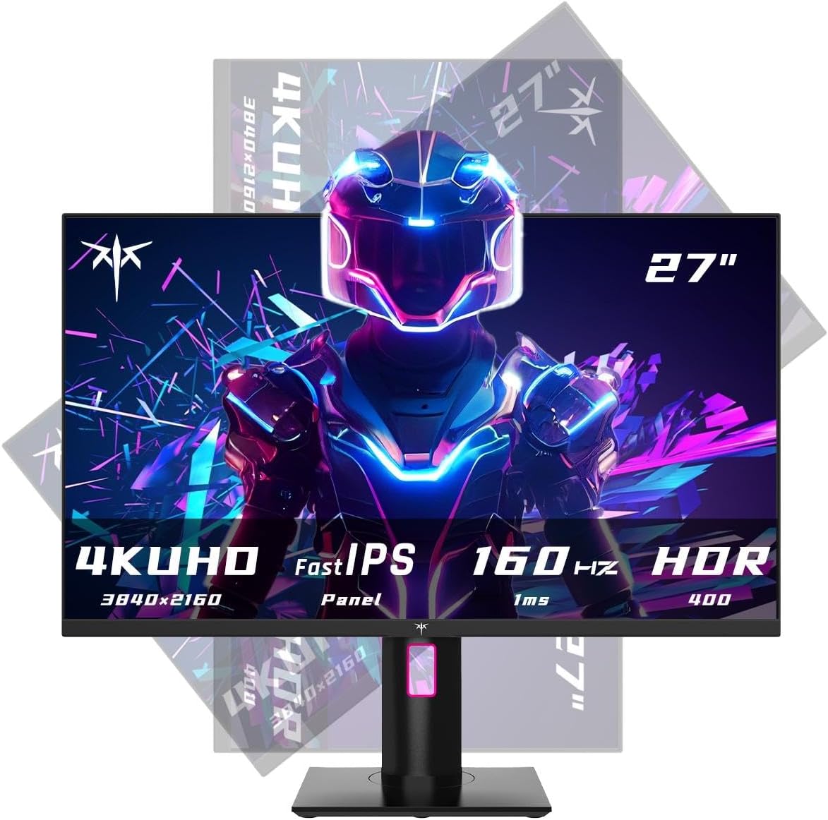 KTC 27 Inch 4K Gaming Monitor, UHD 160Hz/144Hz 1ms Fast IPS Monitor, Freesync/G-...