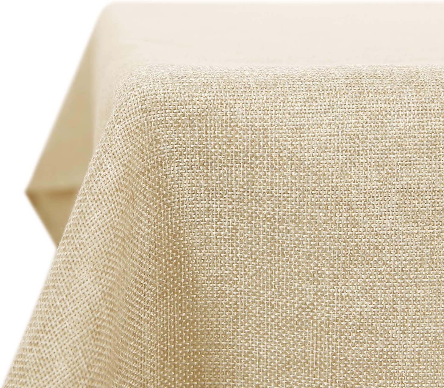 Deconovo Tablecloth, Special Stain-Resistant Linen Effect, Innovative Waterproof...