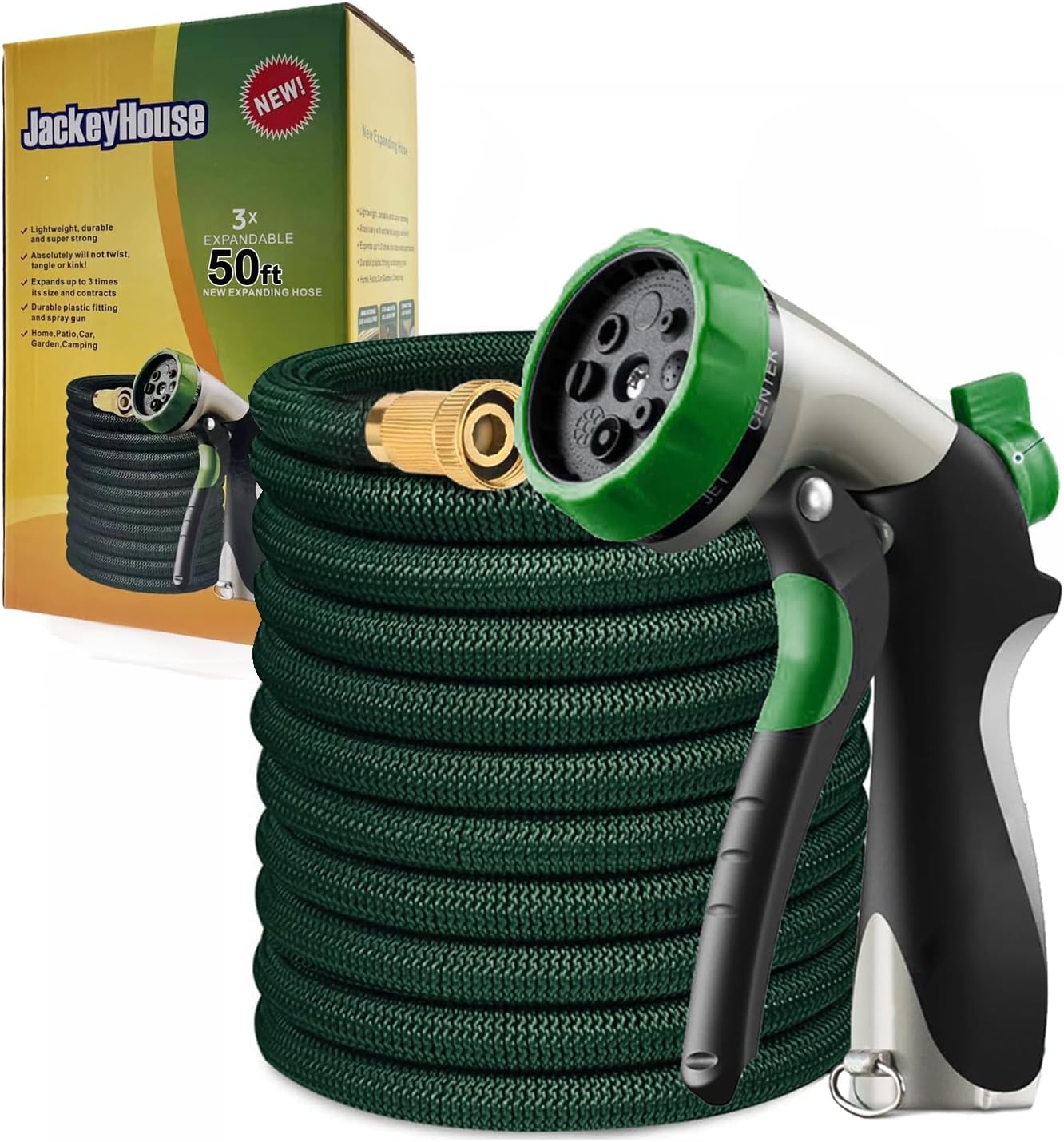 Heavy Duty Magic Stretch Flexible Expandable Garden Hose, Special Garden Hose Pi...