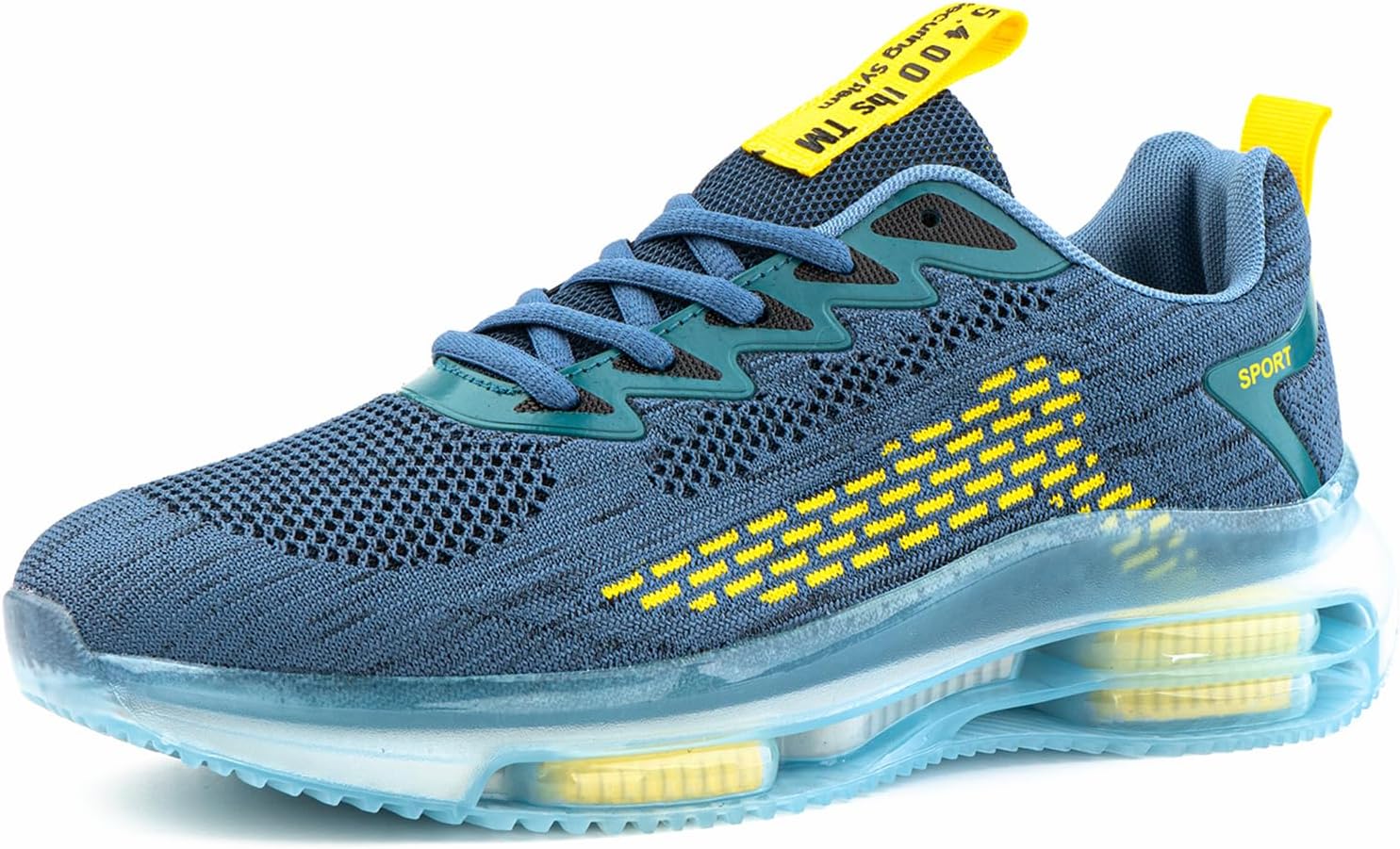 Hitmars Mens Sports Trainers with Air Cushion Gym Outdoor Size UK6-13 9 UK Mesh...