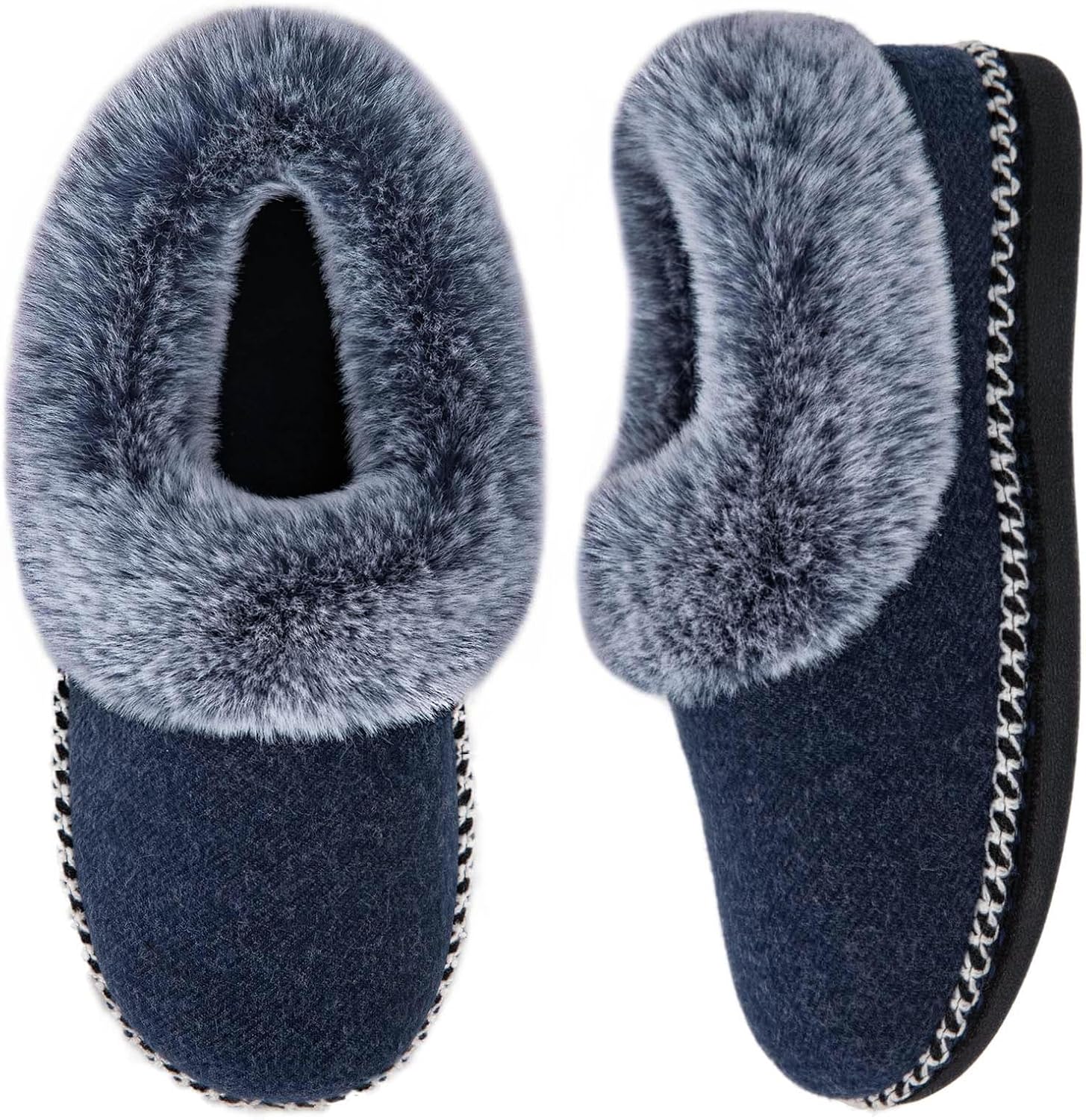EverFoams Women's Bootie Slippers, High-Quality Warm Soft Comfy Slippers with Me...