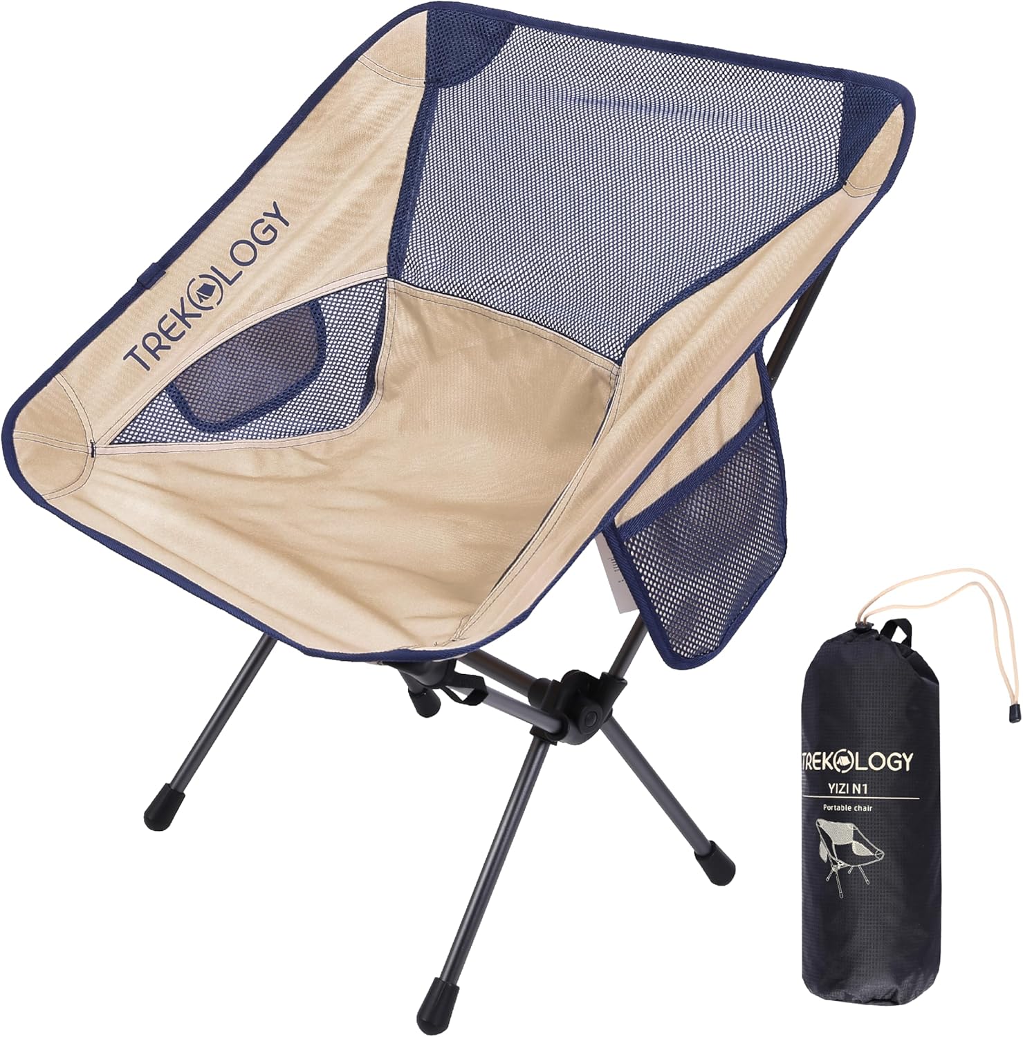TREKOLOGY Folding Camping Chairs, Ultra Lightweight Camping Chair, Special Porta...