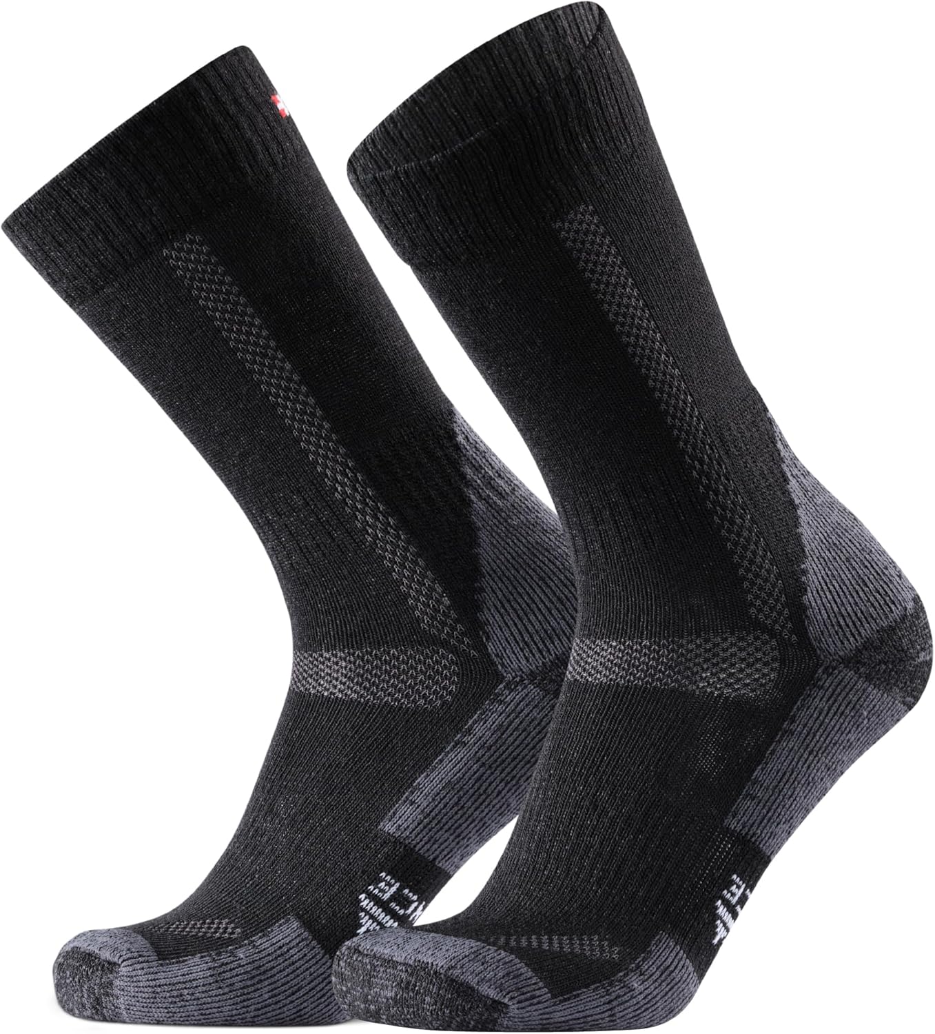 DANISH ENDURANCE Walking Socks, Special Merino Wool Hiking Socks, Premium Comfor...