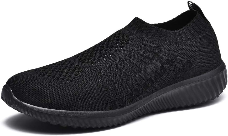 TIOSEBON Women Trainers Athletic Slip On Lightweight Walking Shoes - Breathable...