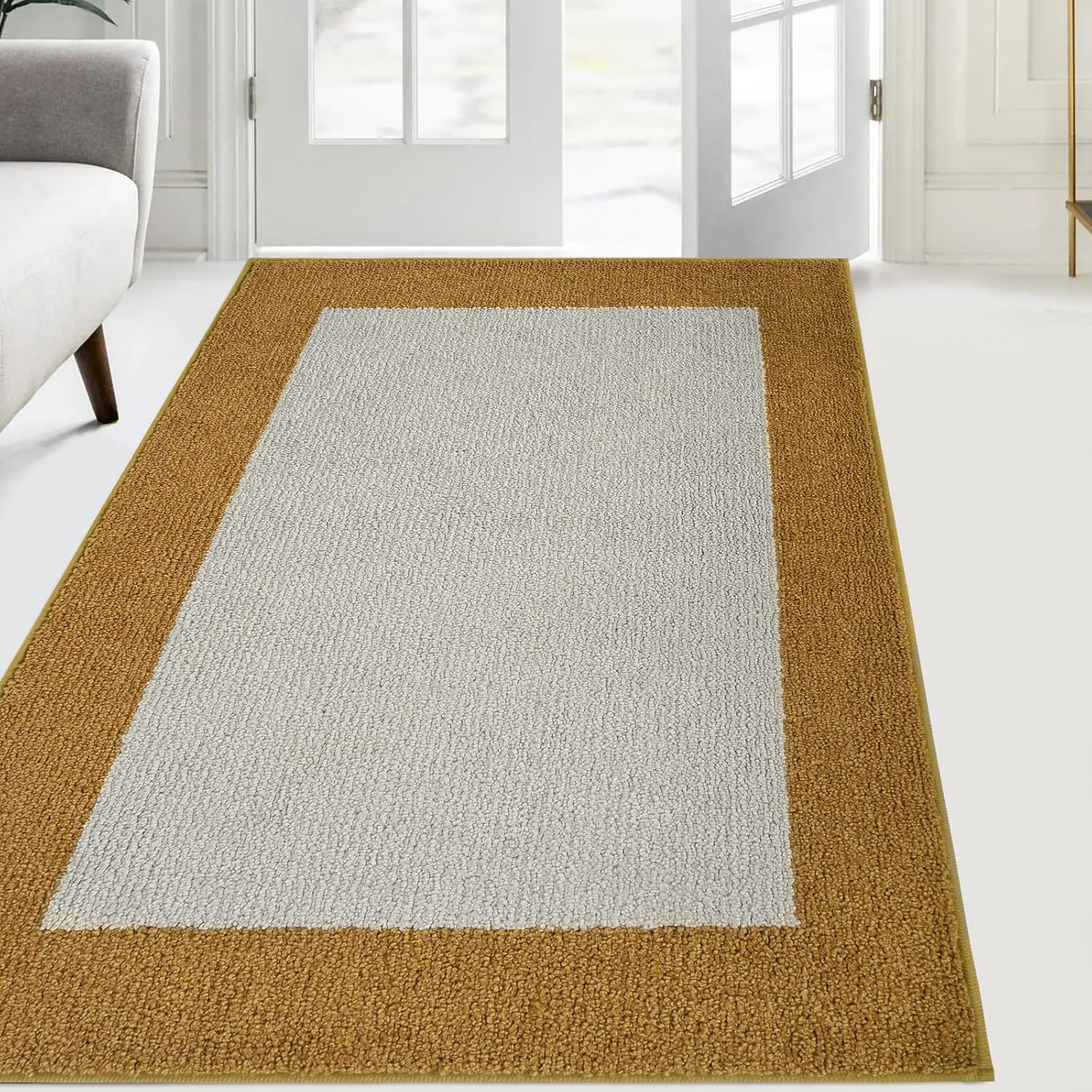 FCSDETAIL Dirt Trapper Indoor Door Mat, Special Non-slip Entrance Rug, Innovativ...