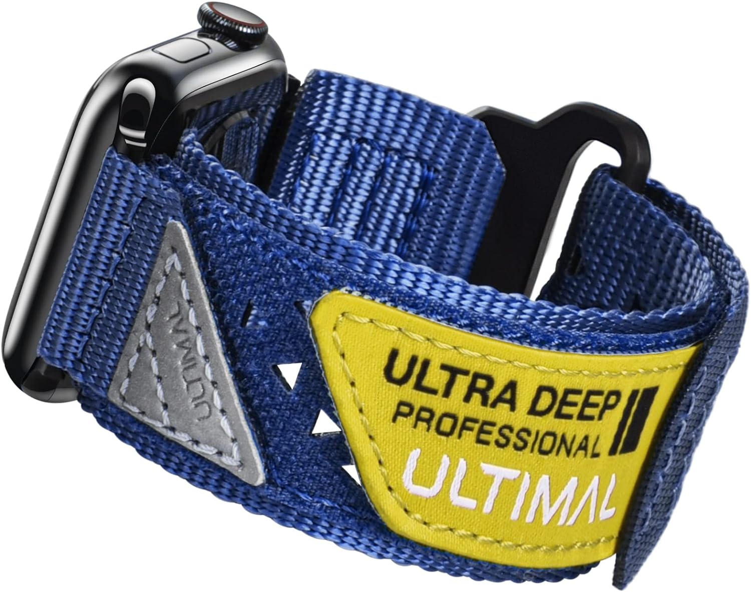 ULTIMAL Sports Strap Compatible with Apple Watch Straps 45mm 44mm 42mm, Soft Nyl...