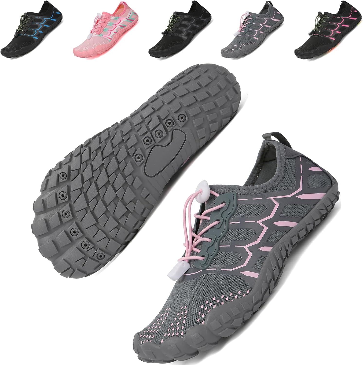 Water Shoes Barefoot Shoes Mens Womens Beach Aqua Sea Swimming Wet Pool Slipfree...