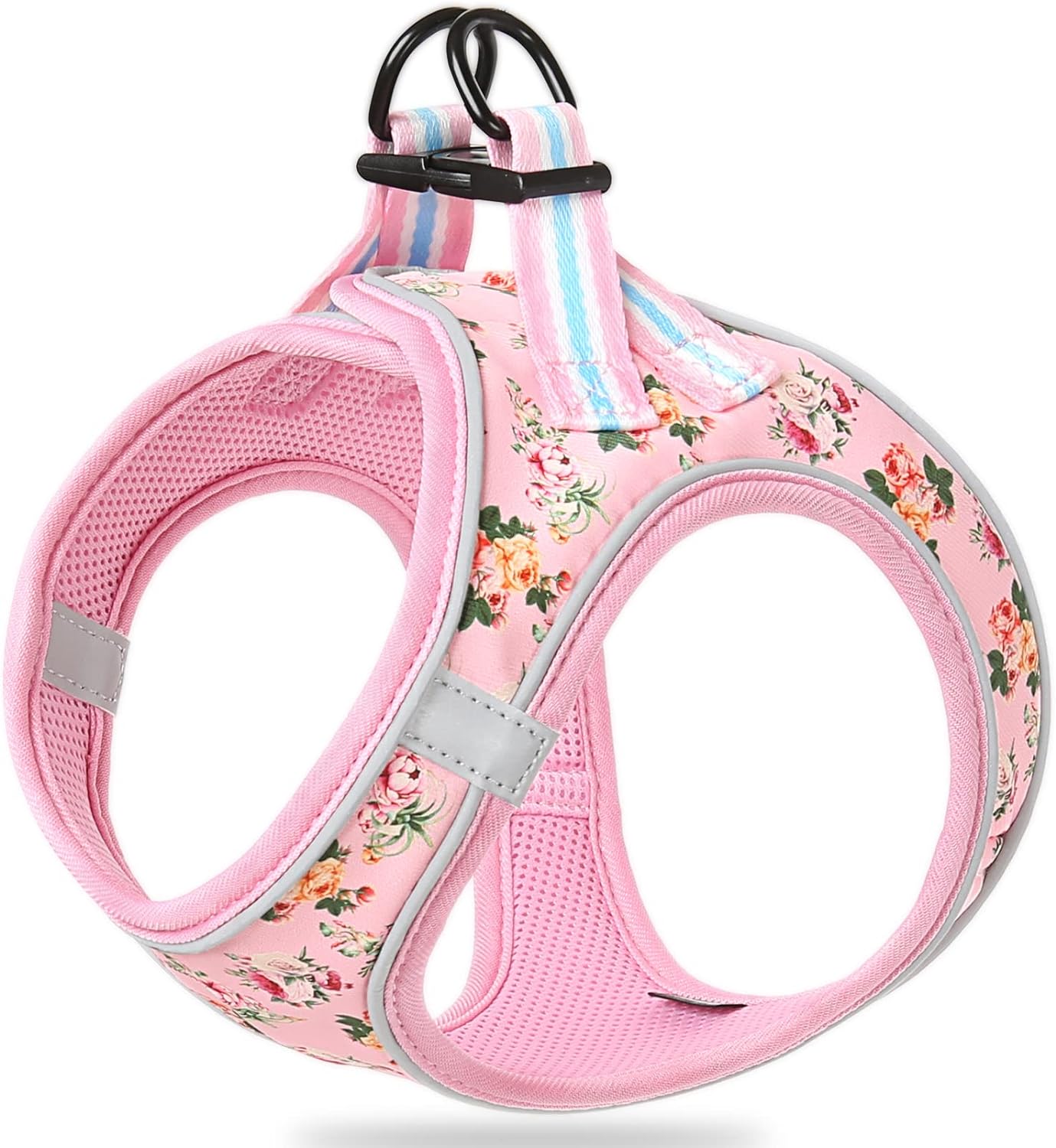 HEELE Dog Harness Small Dog Puppies Step-in Soft Mesh Harness Reflective Lightwe...