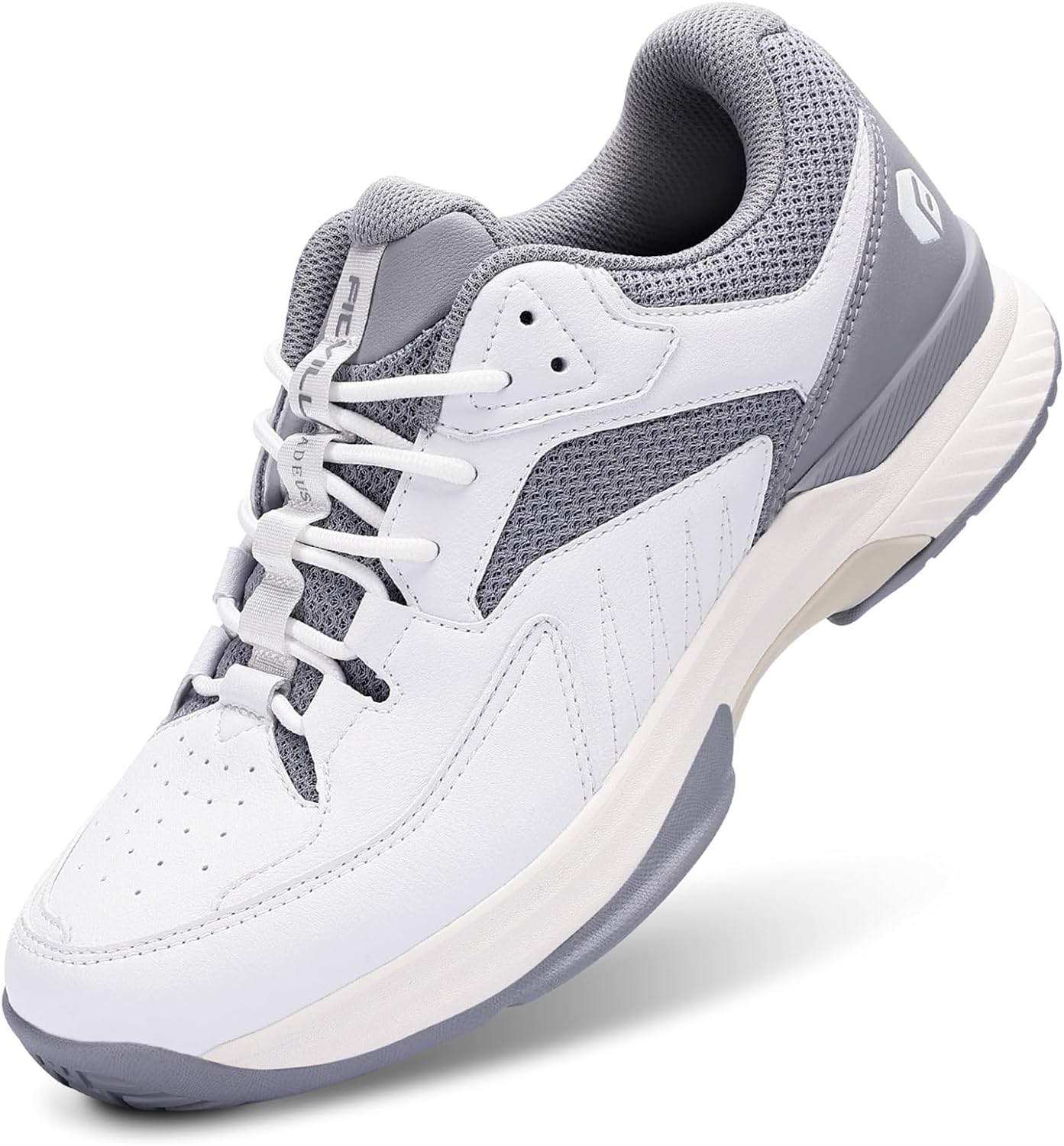 FitVille Mens Shoes, Special Extra Wide Fit Sports Trainers, Innovative Non Slip...