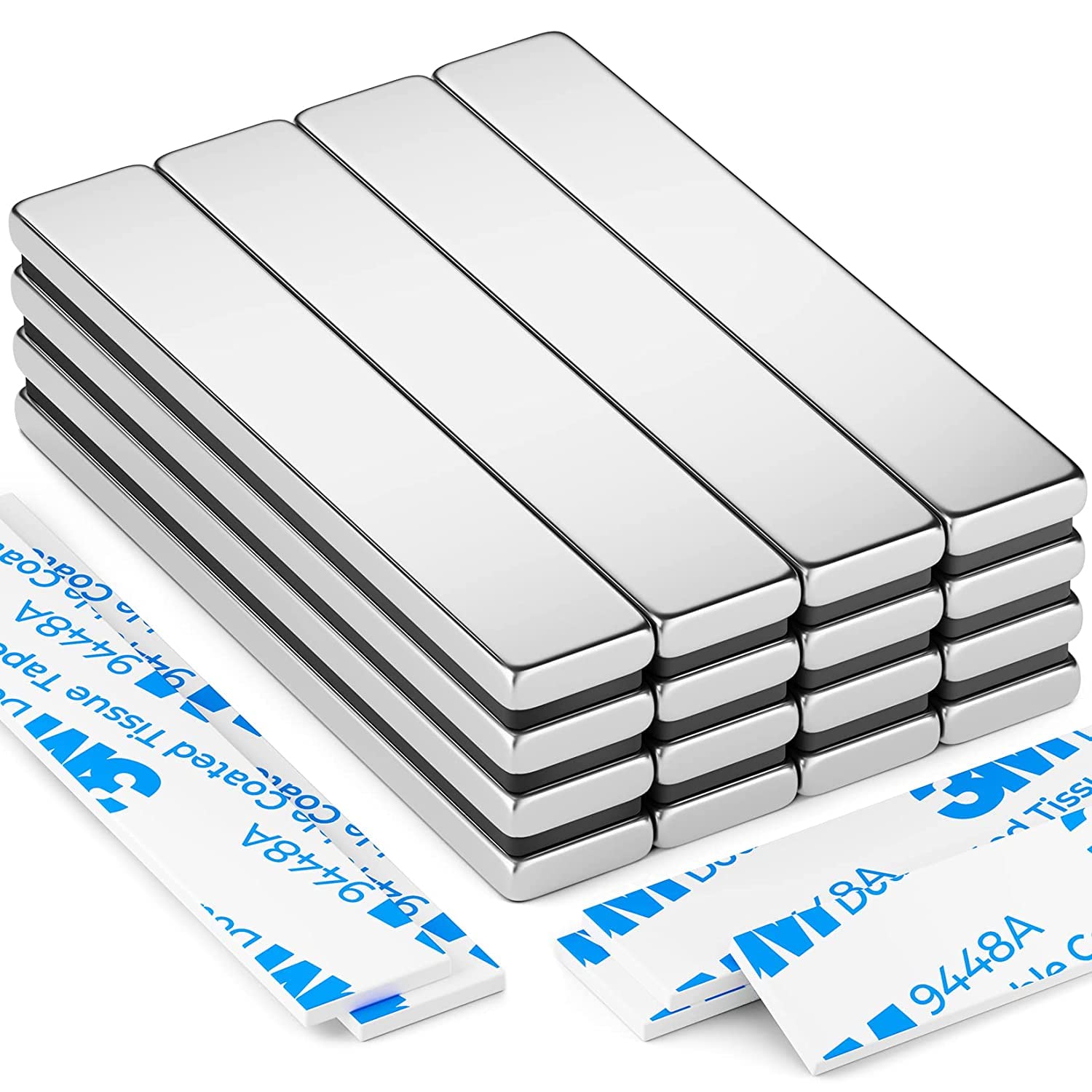 16 Pack Strong Magnet, Special Magnets Strong, Innovative Neodymium Magnets Bar,...