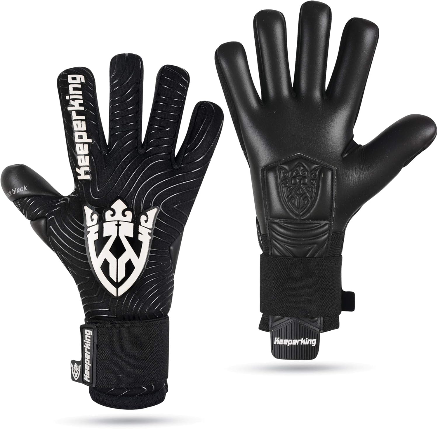 Keeperking Professional Soccer Goalie Gloves, Special Football Goalkeeper Glove...