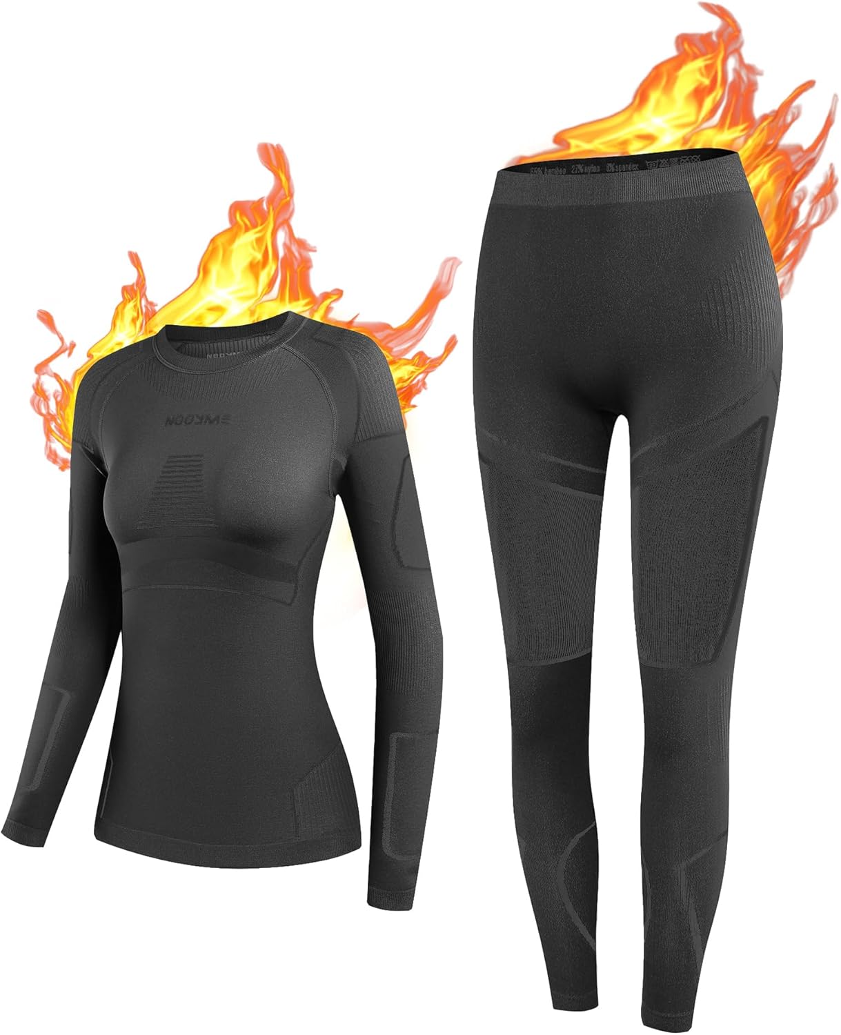 NOOYME Thermal Base Layer Women, Special Ski Base Layers for Women, Innovative L...