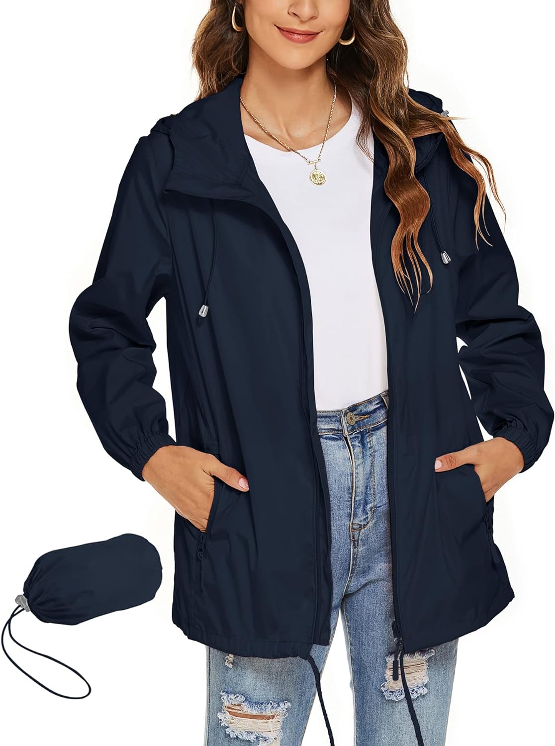 Rapbin Raincoat, Special Waterproof Rain Jacket for Women, Innovative Lightweigh...