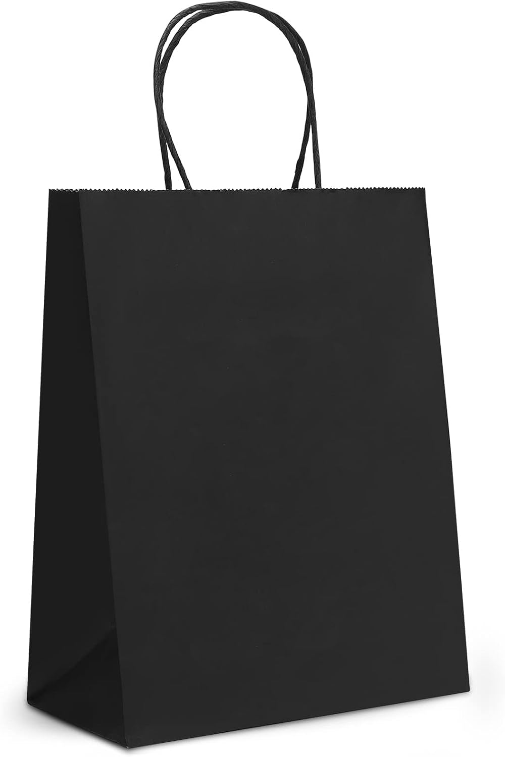 GIFTSAY Small Gift Bags with Handles Bulk 15X8X21cm 30pc Sturdy Paper Bags Black...