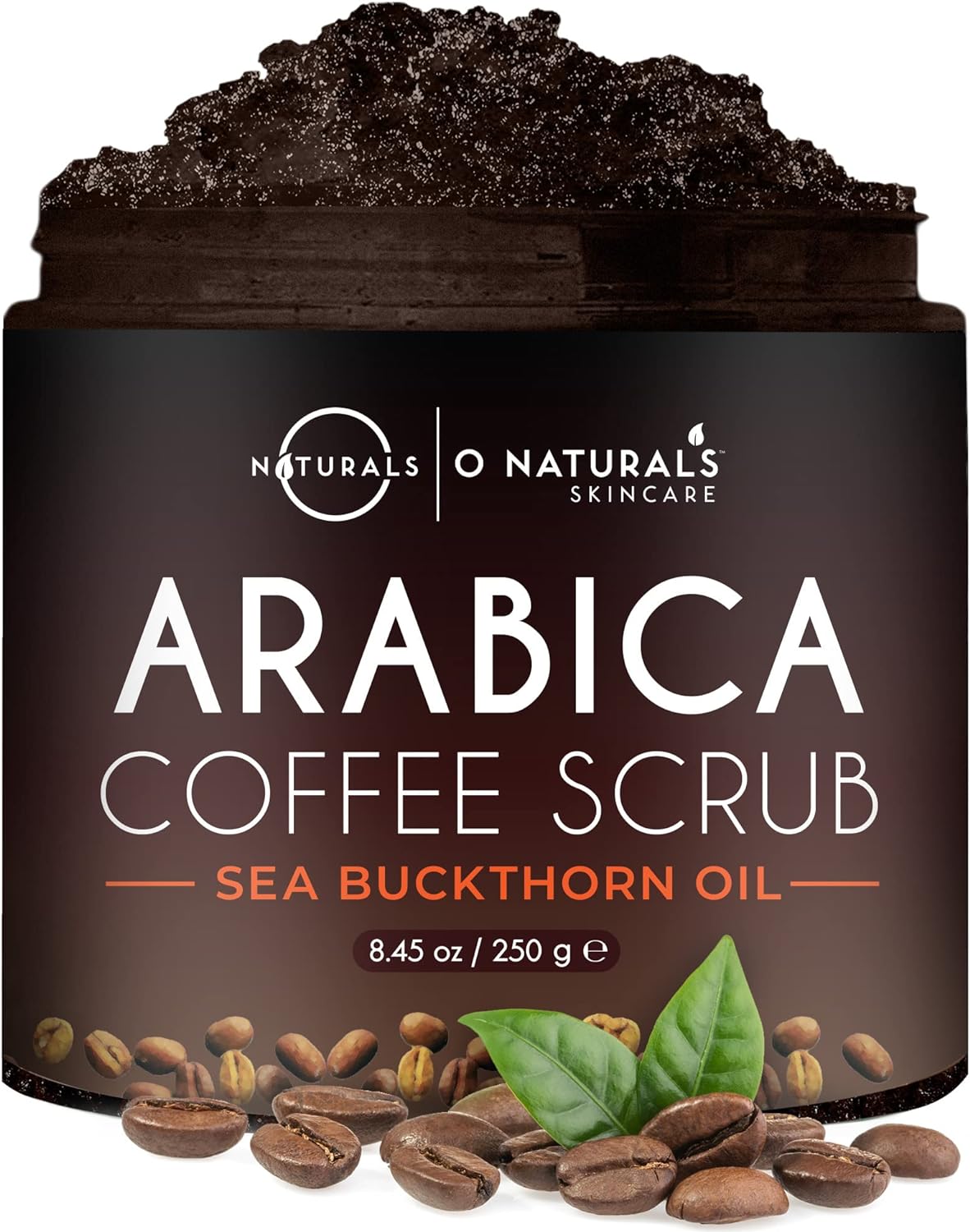 O Naturals Arabica Coffee Exfoliating Body Scrub Exfoliator - Anti Cellulite Dea...