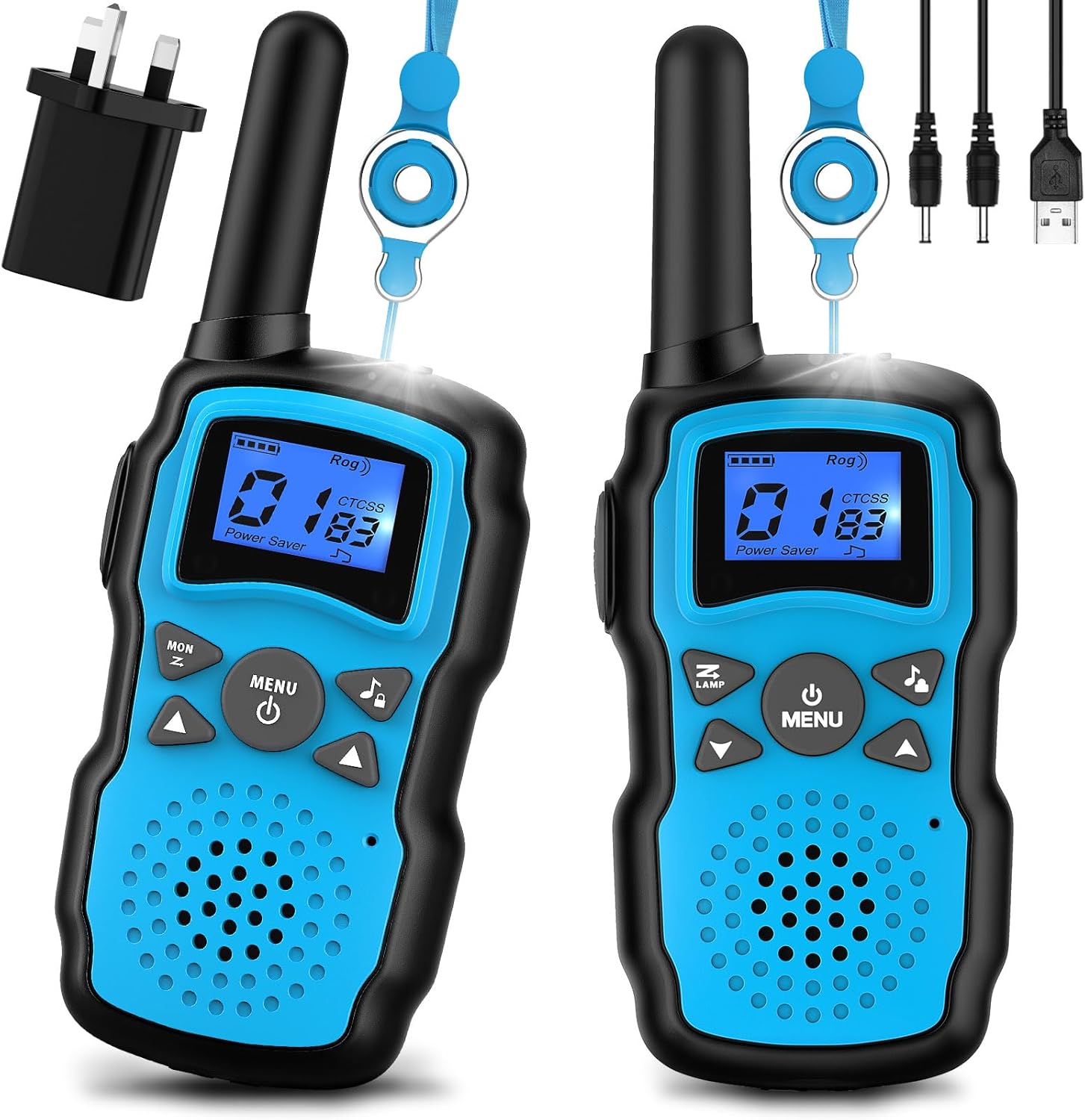 Wishouse Walkie Talkies for Kids Adults Rechargeable, Toys for 4 5 6 7 8 9 10 Ye...
