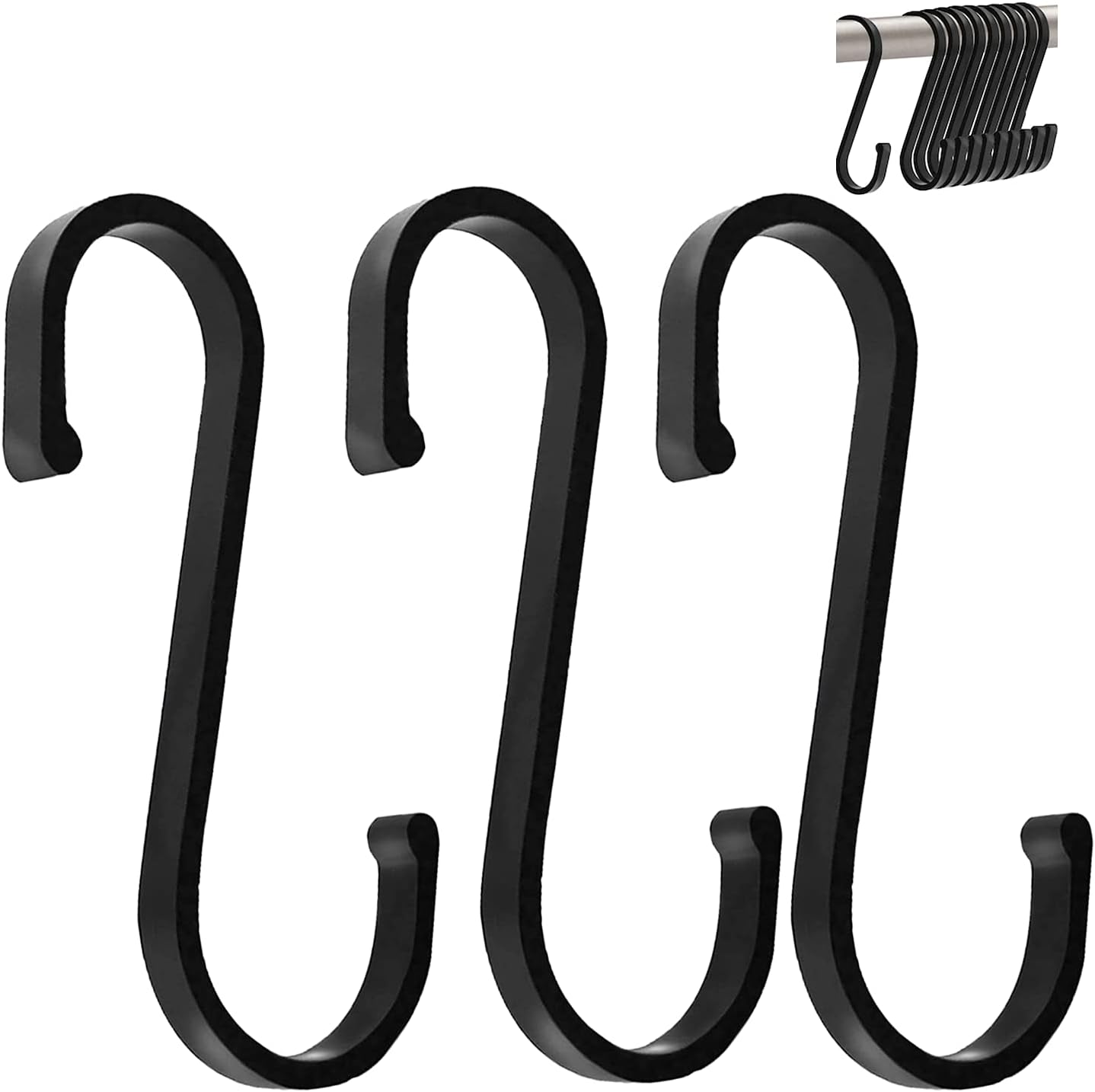 GAViA S Hooks S Shaped Hooks Heavy Duty S Hooks for Hanging Pots and Pans, Plant...