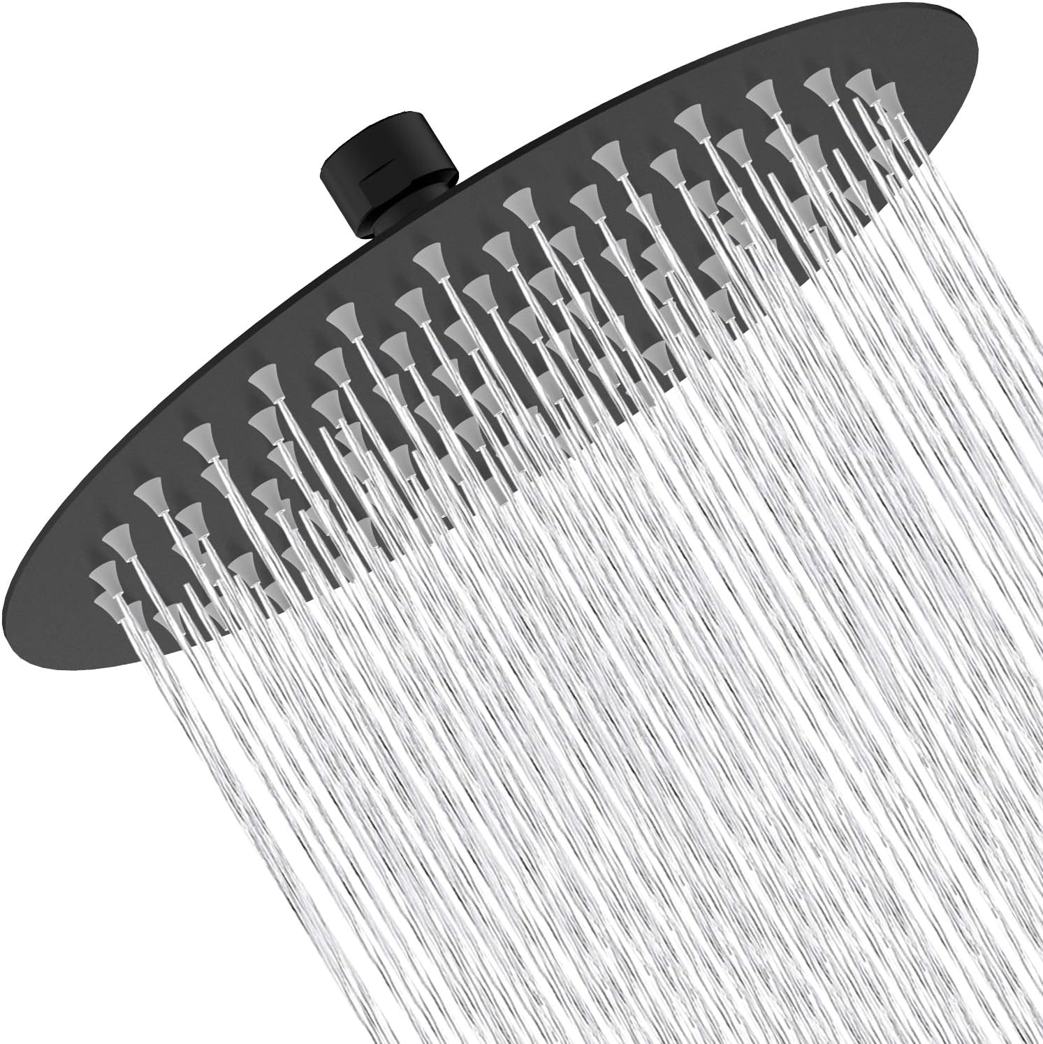 Rain Shower Head High Pressure,WOOPHEN 8 Inch 304 Stainless Steel Rainfall Showe...