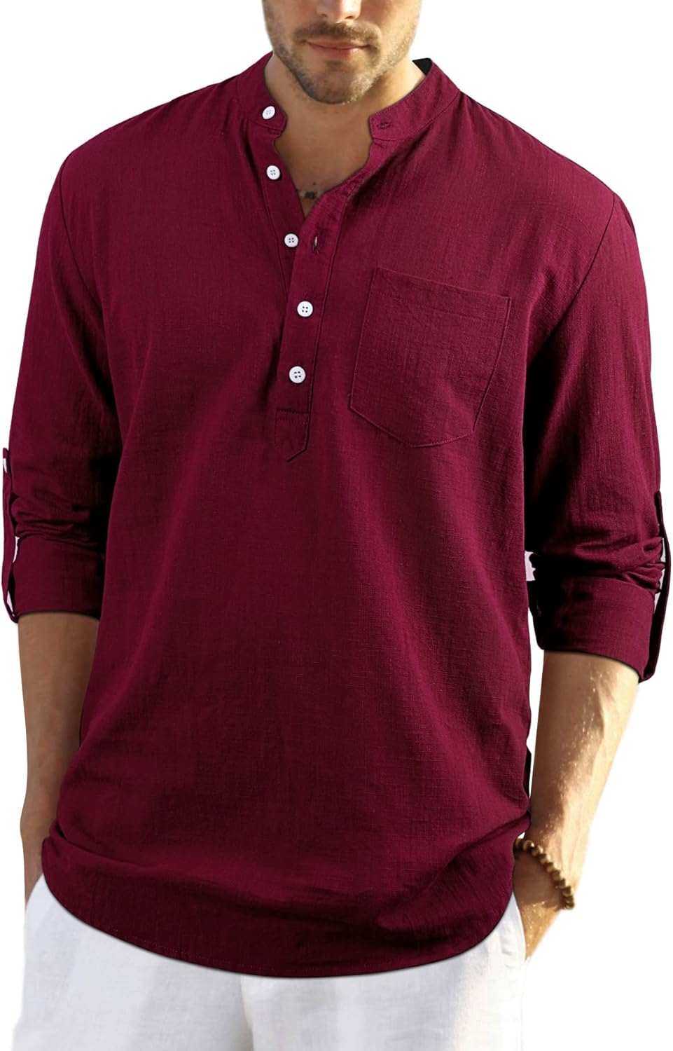Enlision Mens Shirt, High-Quality Cotton Casual Shirt, Special Long Sleeve Shirt...
