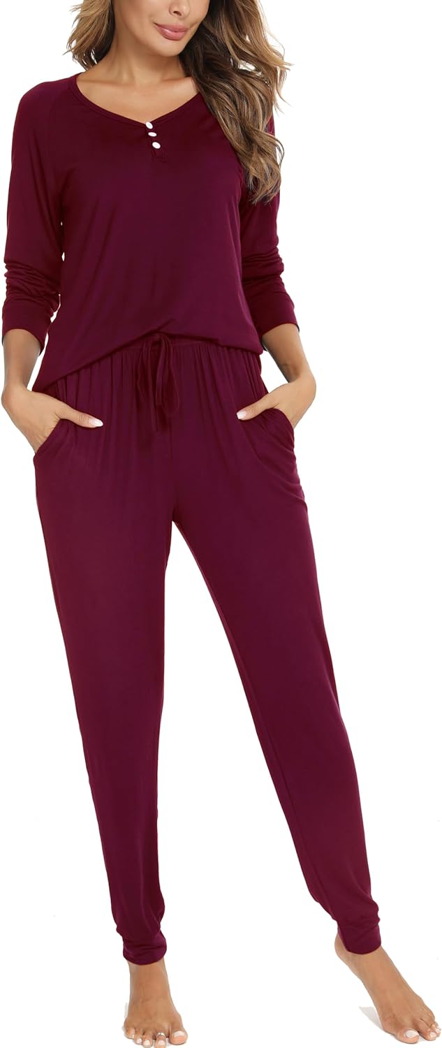 Vlazom Women Pyjamas Set, Special Soft Two Piece Pj's Sets, Comfortable Tops and...