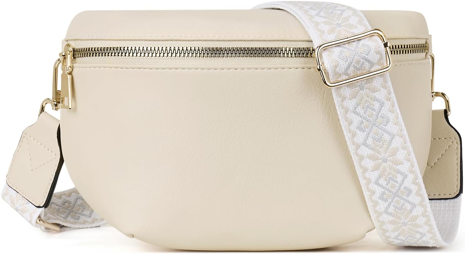 Roulens Crossbody Bag, Special Fashion Waist Pack, Soft Vegan PU Leather Belt Ba...
