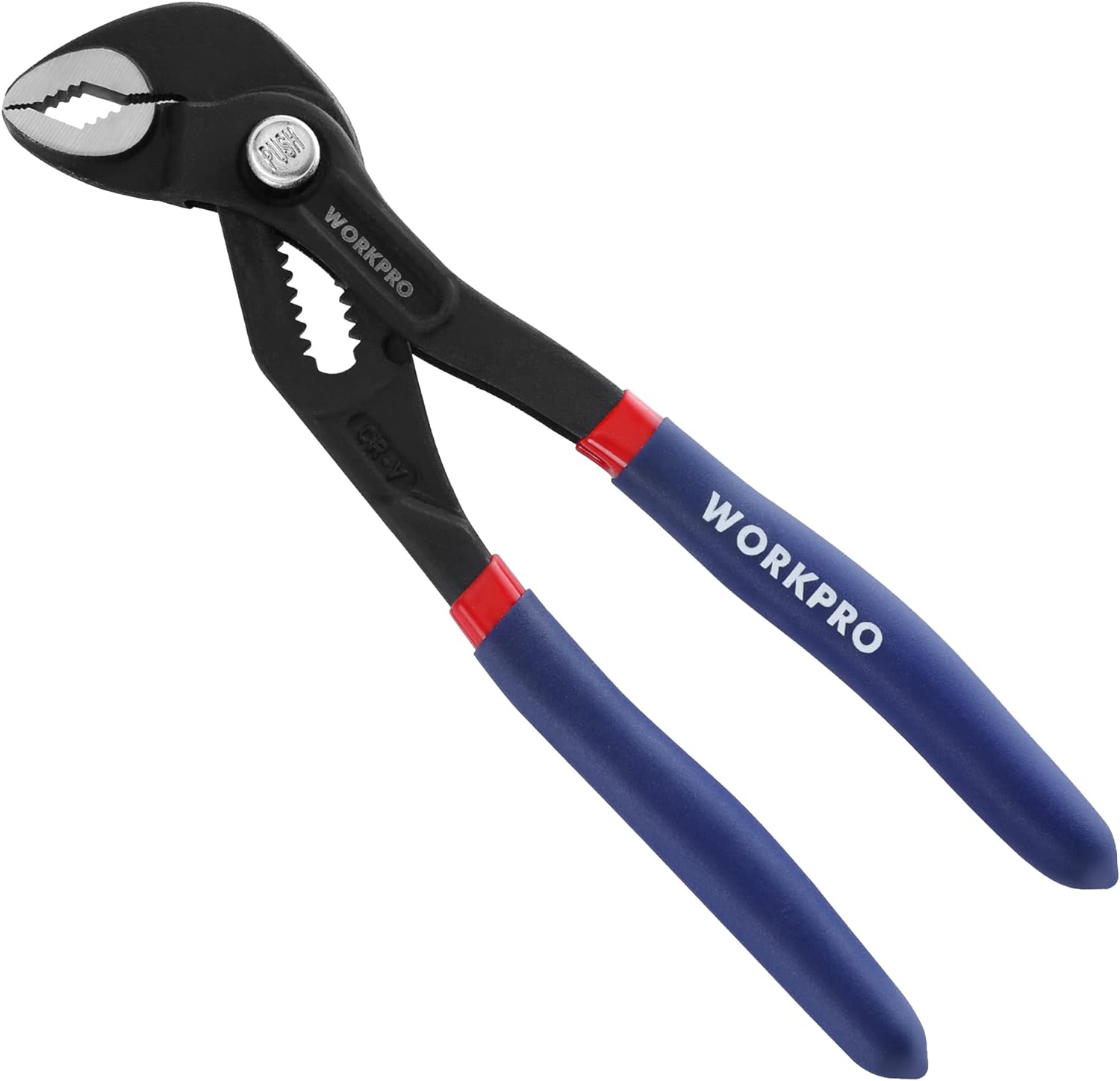 WORKPRO Water Pump Pliers, Special Quick Adjustable Tongue and Groove Plier with...