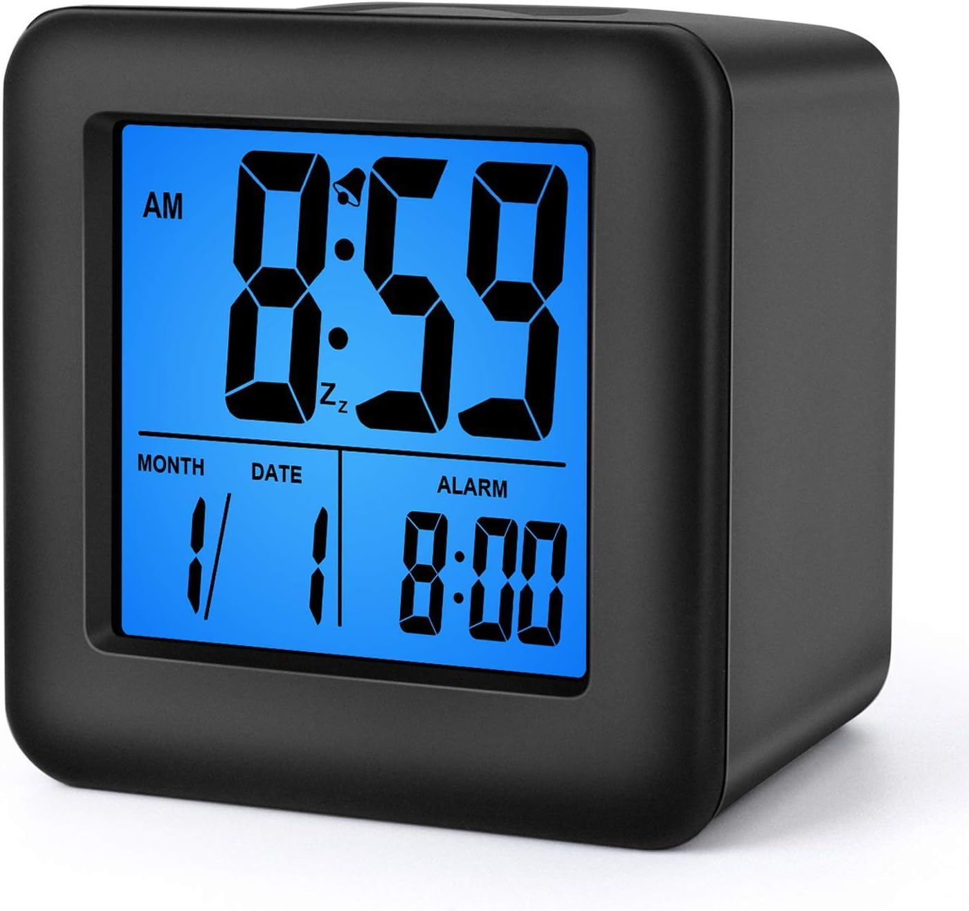 Plumeet Digital Alarm Clock Kids Alarm Clock with Snooze and Nightlight - Easy S...