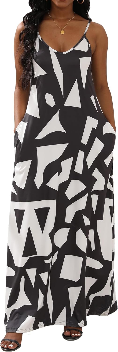 Vunahzma Womens Dress, Special Fashion Sleeveless Dress, Innovative Plus Size Lo...