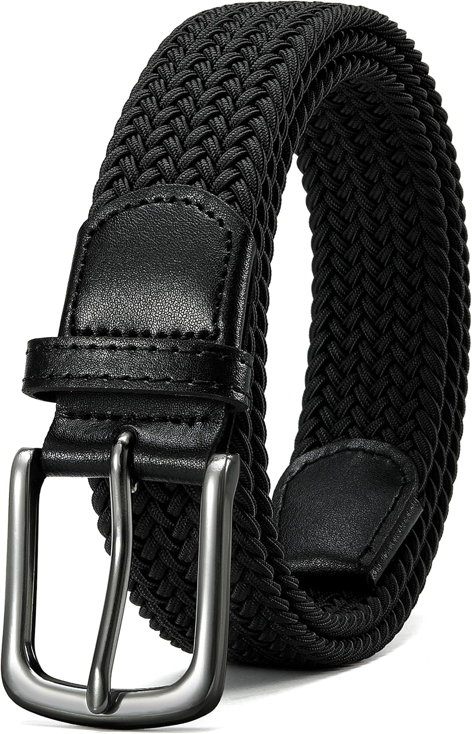 CHAOREN Elastic Belts for Men - Elasticated Belt Men 1 3/8" for Golf Trousers -...