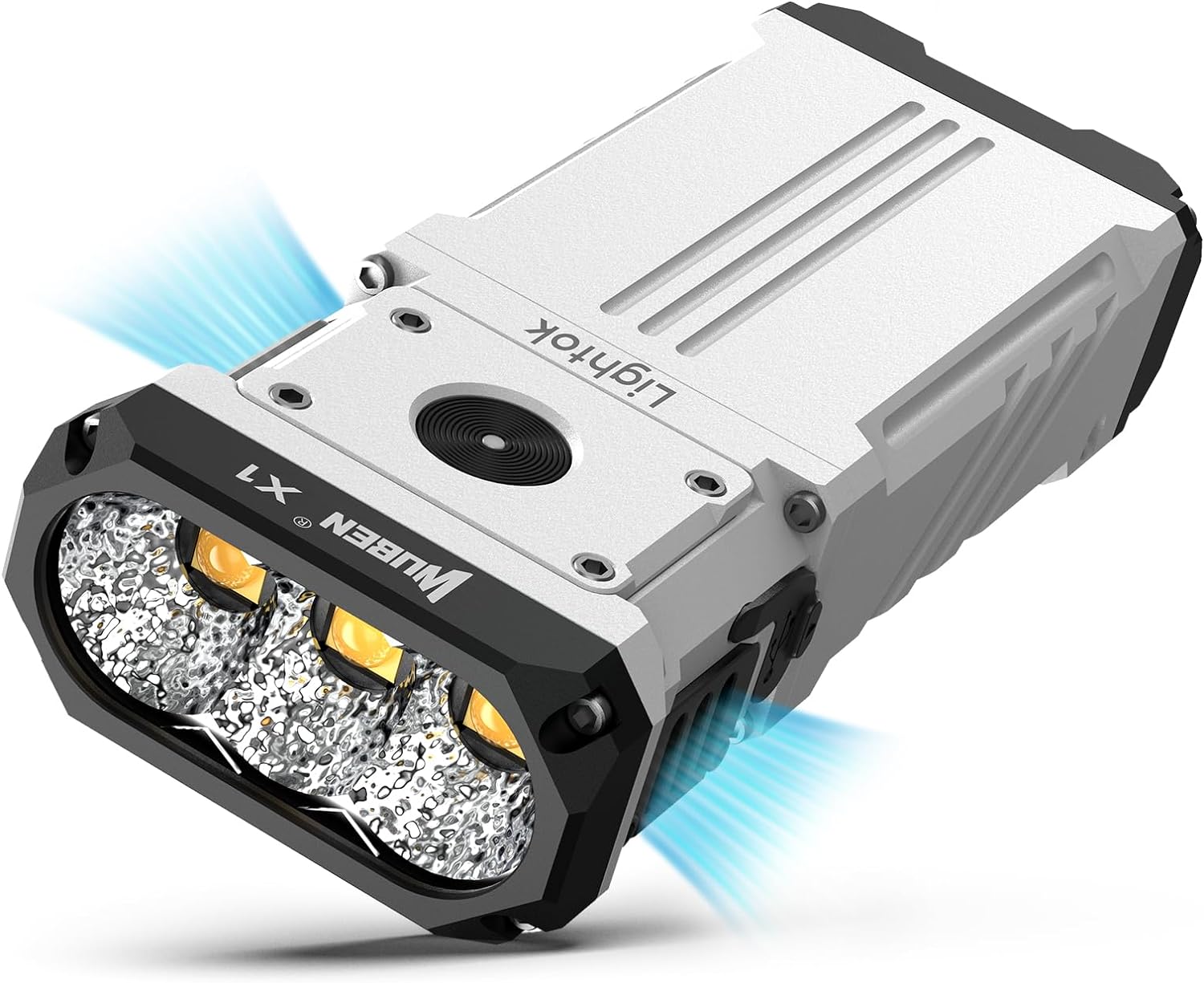 WUBEN X1 Rechargeable Flashlight 12000 Lumens, Super Bright Tactical Flashlights...