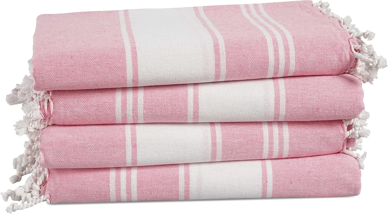 LANE LINEN Turkish Beach Towel, Special Beach Towels Set of 4, Innovative Pre-Wa...