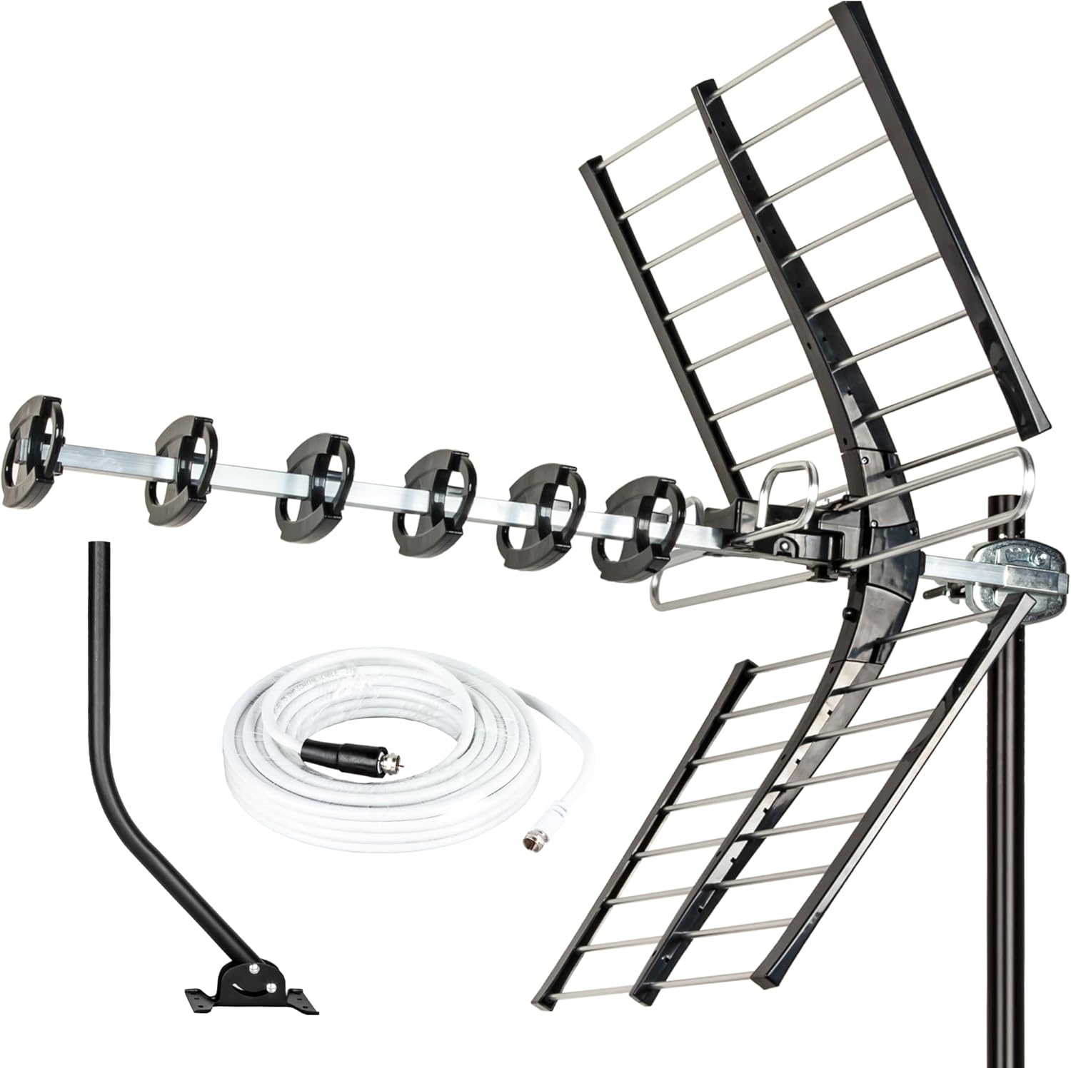 Five Star 2024 Newest 200 Miles Long Range High-Performance HDTV VHF UHF Outdoor...