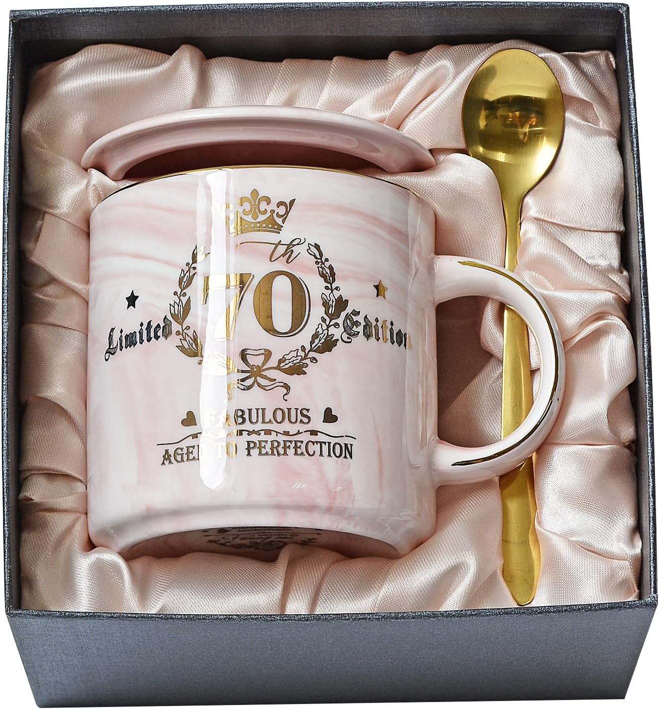 70th Birthday Gifts for Women, Fabulous 70 Aged to...