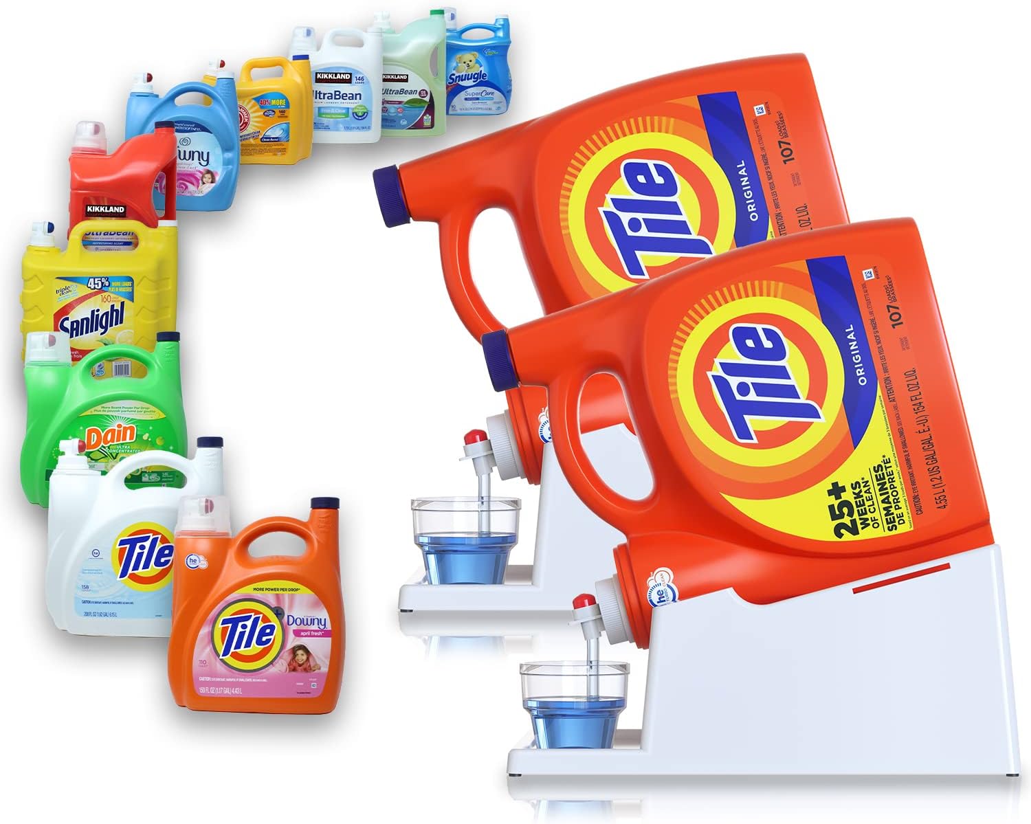 Skywin Laundry Soap Station, Special Laundry Detergent Cup Holder for Dispensing...