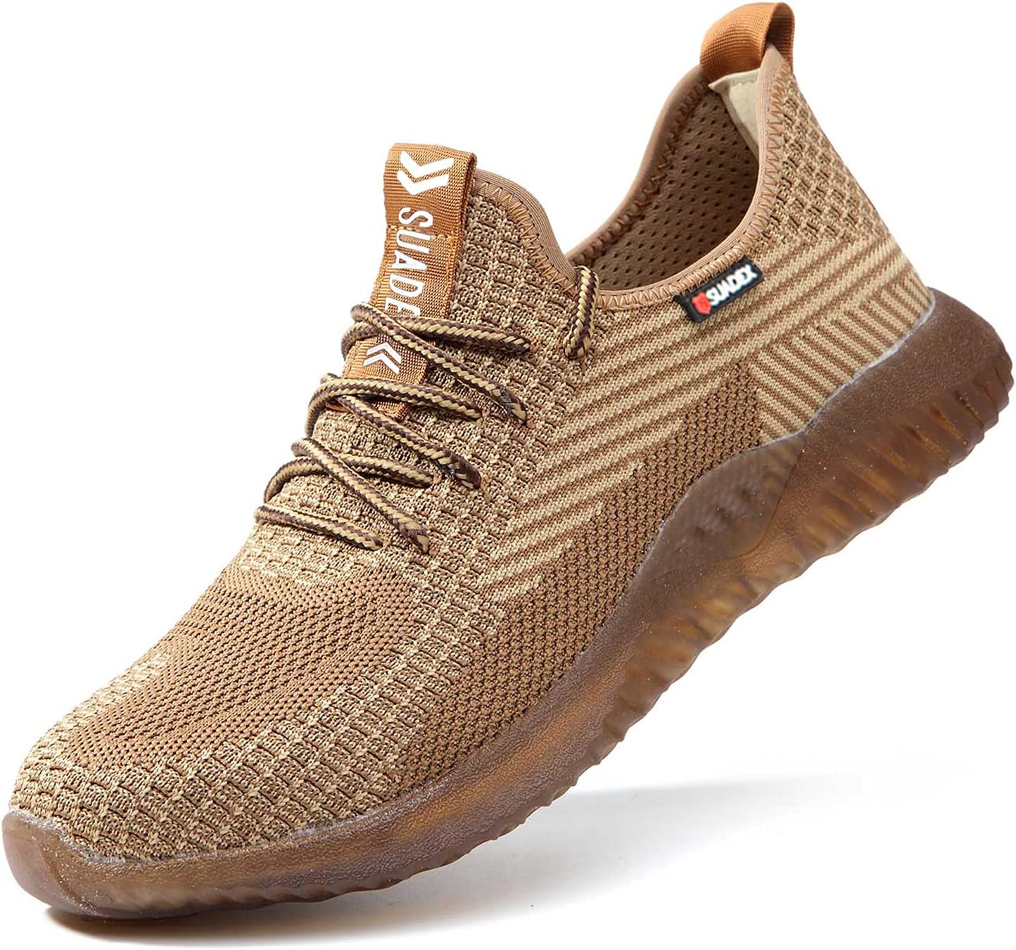 SUADEX Steel Toe Sneakers for Men Women Indestructible Steel Toe Shoes Lightweig...